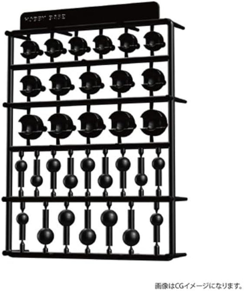 Hobby Base PPC-T113 Premium Parts Collection, Joint Craft, Ball Joint, Large, Dark Gray, Plastic Model Parts image number 3