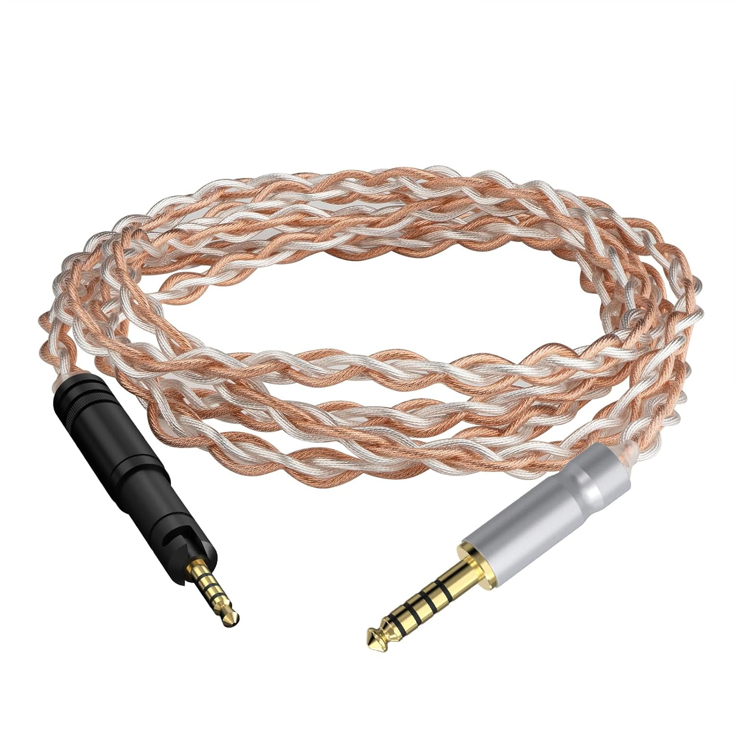 Geekria Apollo Silver-Plated Upgrade 4.4Mm to 2.5Mm Audio Cable Compatible with Sennheiser HD620S HD599 HD598 HD560S HD400PRO HD579 HD569 HD550 HD505, Replacement Cord (4.9 Ft/1.5 M) image number 3