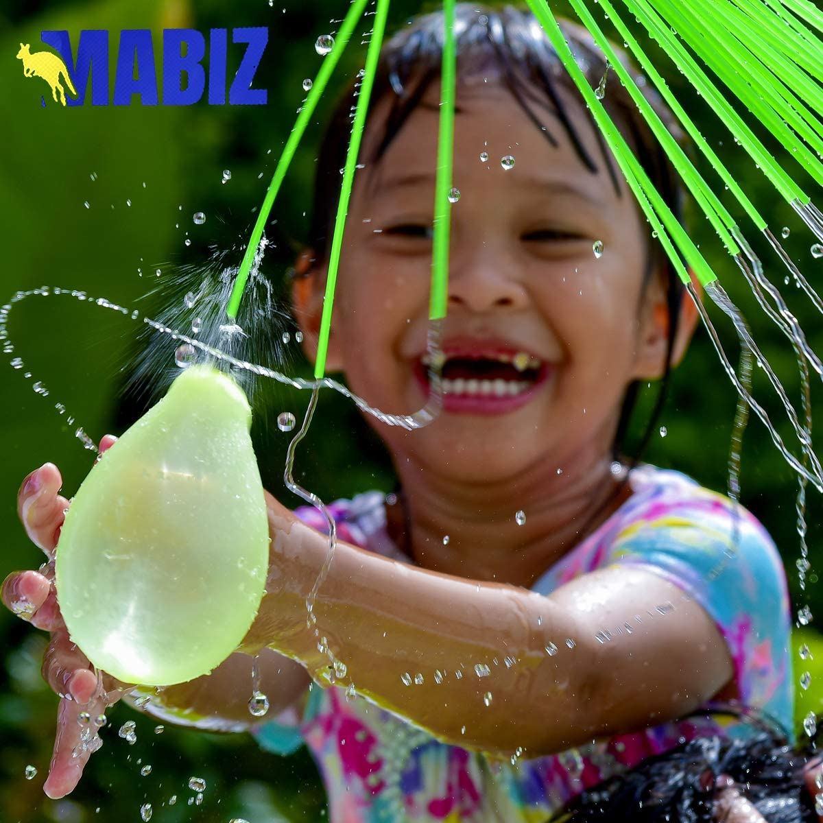 Water Balloons (Pack of 111), Self-Sealing Bunch of Balloons, Rapid Filling in Just 60 Sec, Assorted Colors, Bio-Degradable, Odorless, Outdoor Water Toys for Kids and Adults