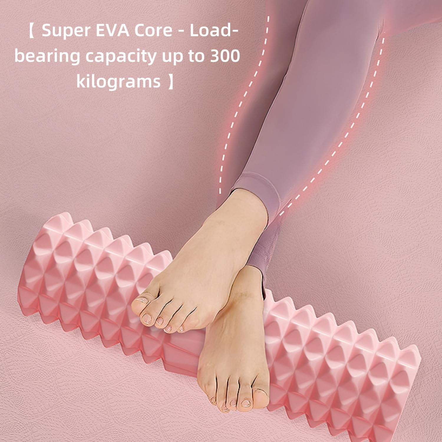 Trigger Point Foam Axis - Deep Muscle Massage Roller, High-Density Fitness Roller, Suitable for Runners/Athletes to Relax Their Legs and Relieve Back Pain. (Black A) image number 6