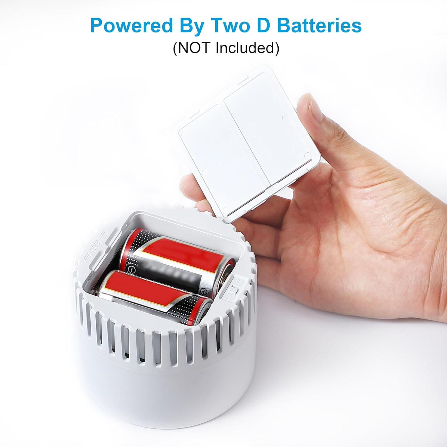 RV Refrigerator Fan, Low Noise, 3000 RPM Motor for Efficient Circulation of Internal RV Fridge Cold Air, Longer Food Preservation Time,Easy On/Off Switch (Excluding Batteries) image number 3