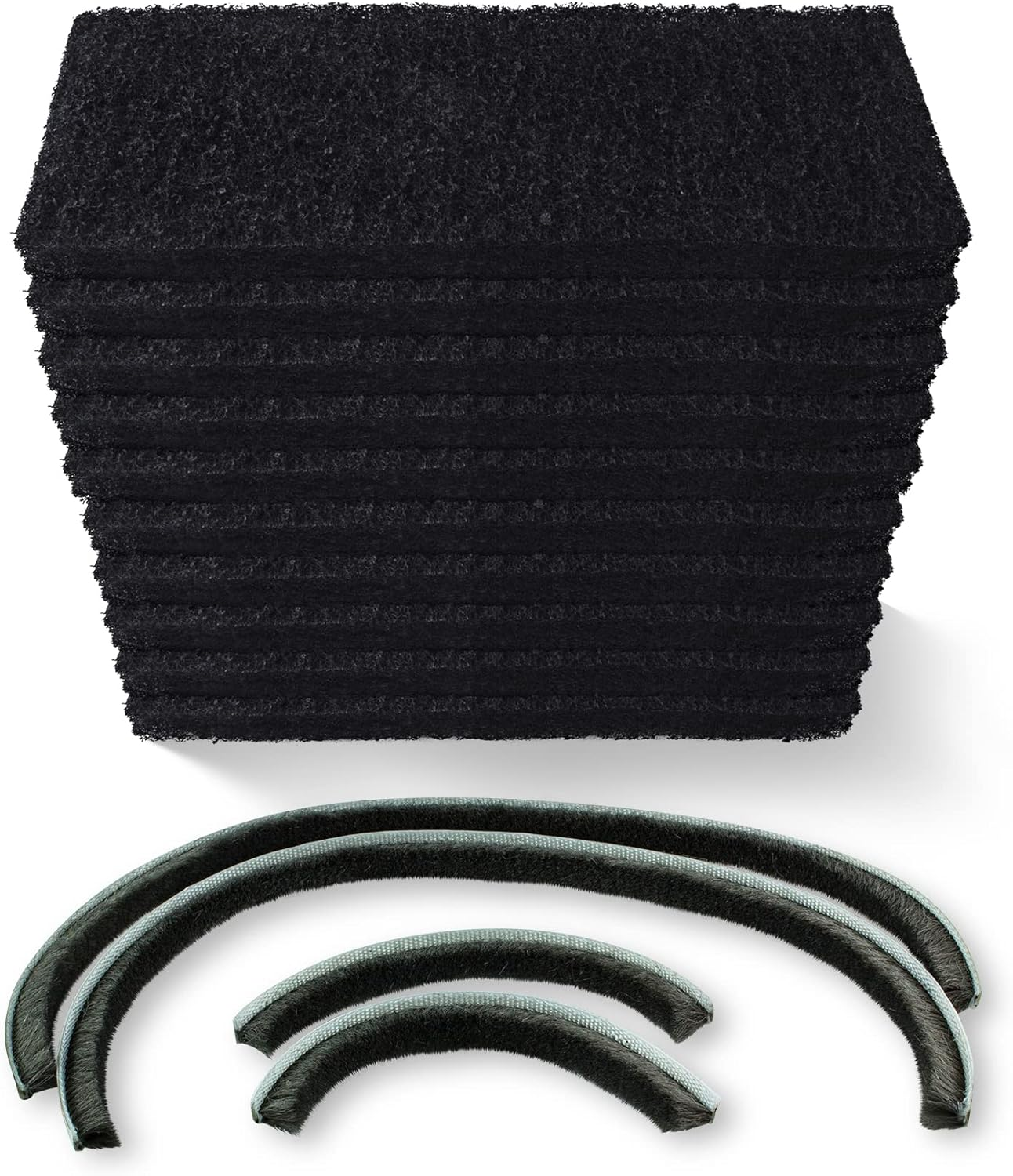 PET STANDARD Replacement Carbon Filters & 1 Replacement Seal Strip Set Compatible with Litter-Robot 3&reg; Self-Cleaning Cat Litter Box, Pack of 10 image number 3