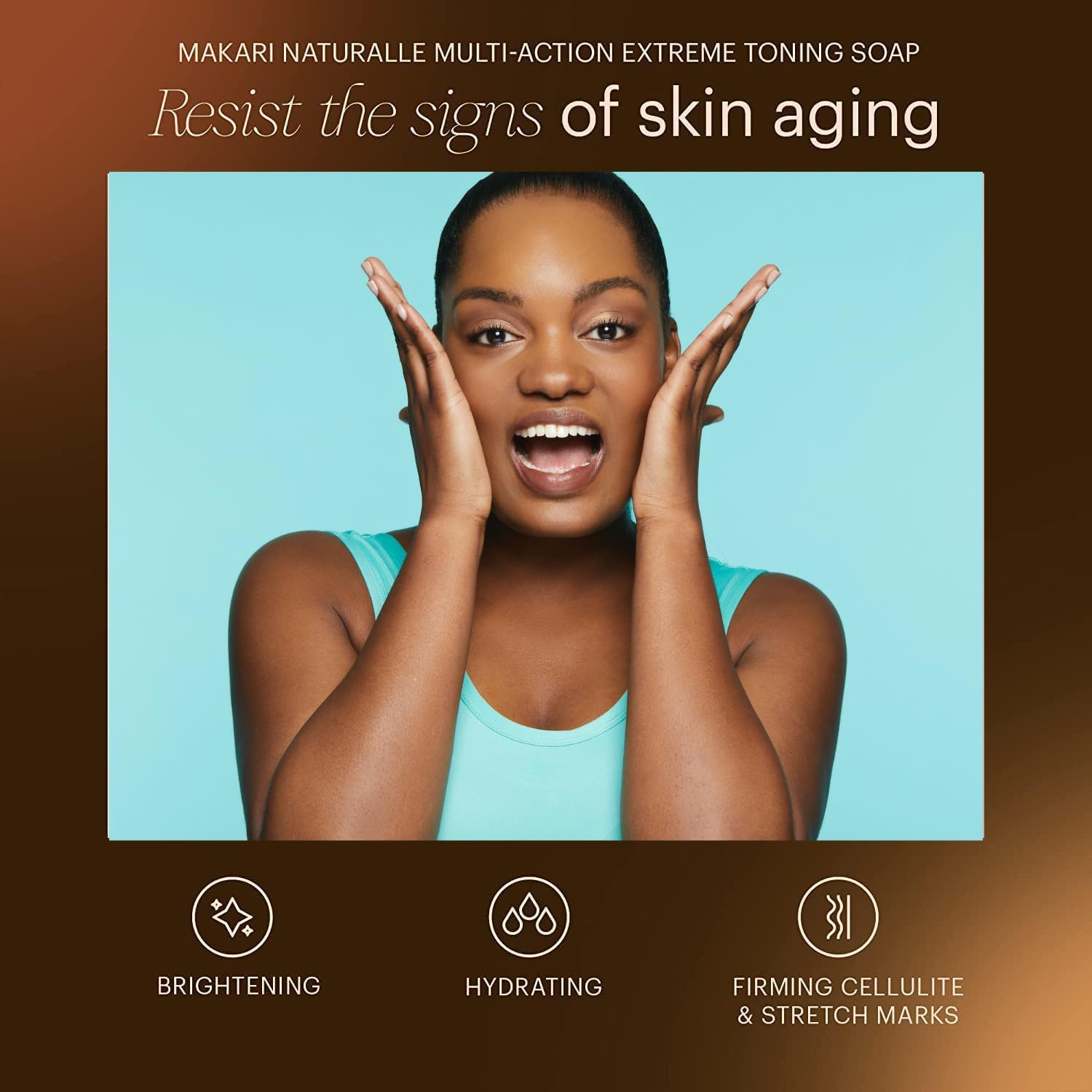 MAKARI Naturalle Multi Action Extreme Skin Lightening Soap 7Oz. " Exfoliating & Moisturizing Bar Soap with Argan Oil & SPF 15 " Hydrating & Regulating Treatment for Dark Spots, Acne Scars image number 2