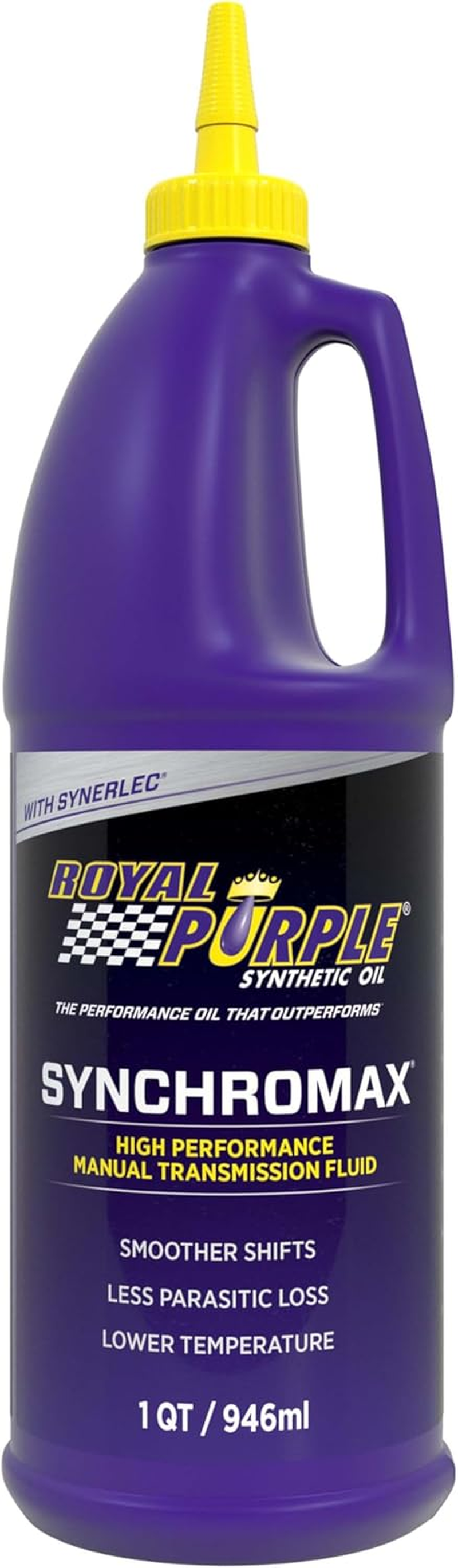 Royal Purple 01512 Synchromax High Performance Synthetic Manual Transmission Fluid - 1 Qt.