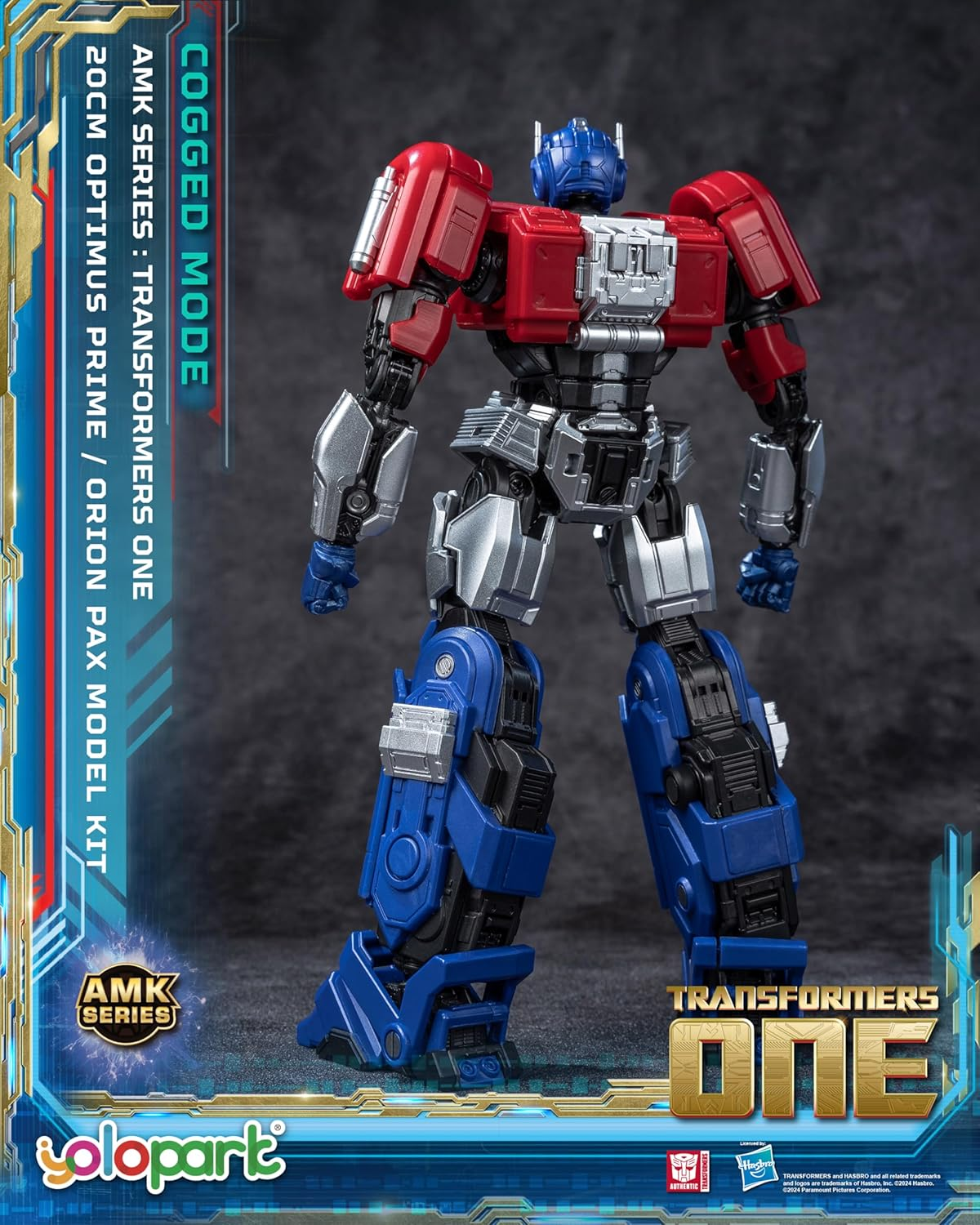 Transformers ONE - 20Cm Orion Pax [Optimus Prime] Cogged Mode Model Kit - AMK Series image number 1
