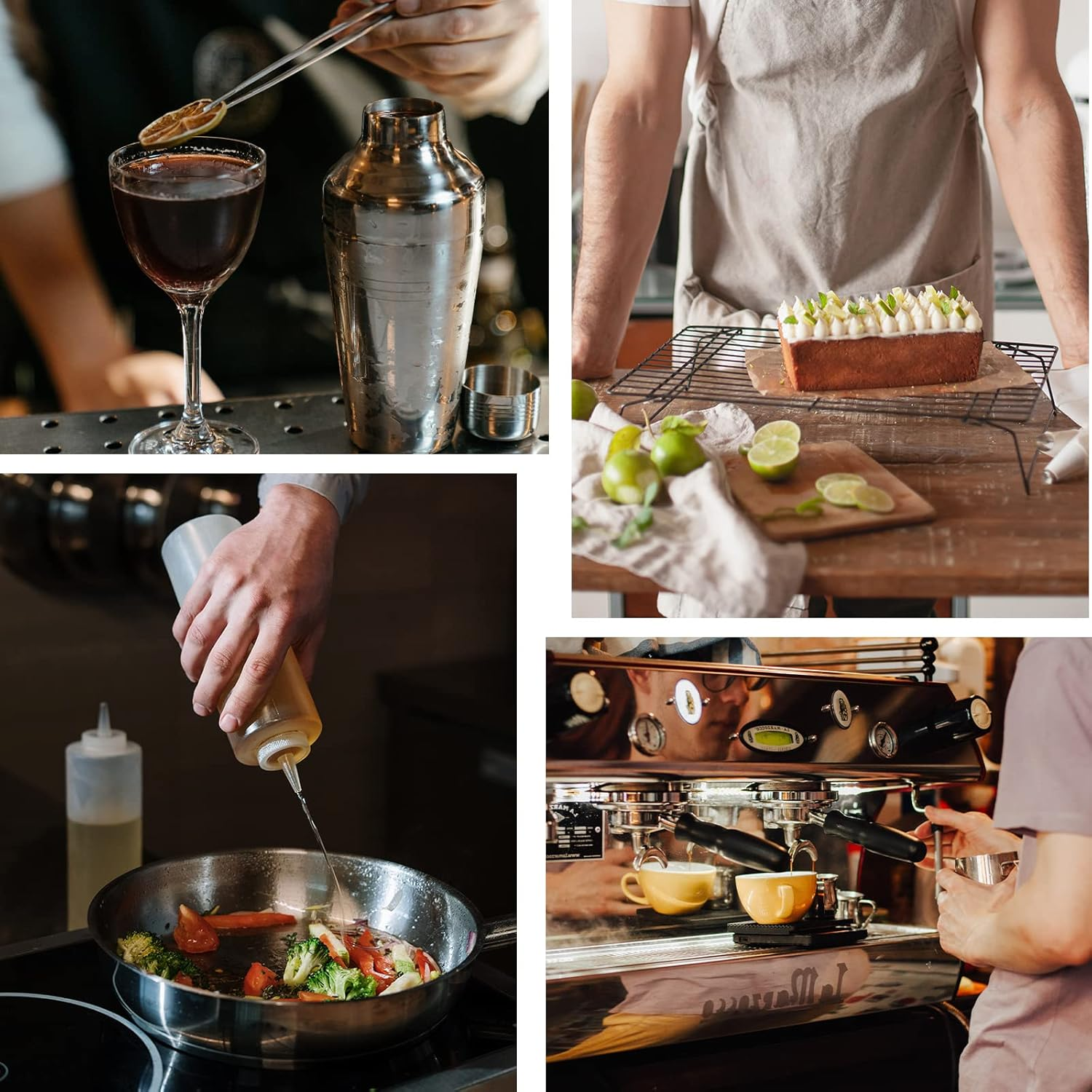 Surblue Cotton Linen Apron Cross Back Apron for Women with Pockets Pinafore Dress for Baking Cooking Gardening image number 4