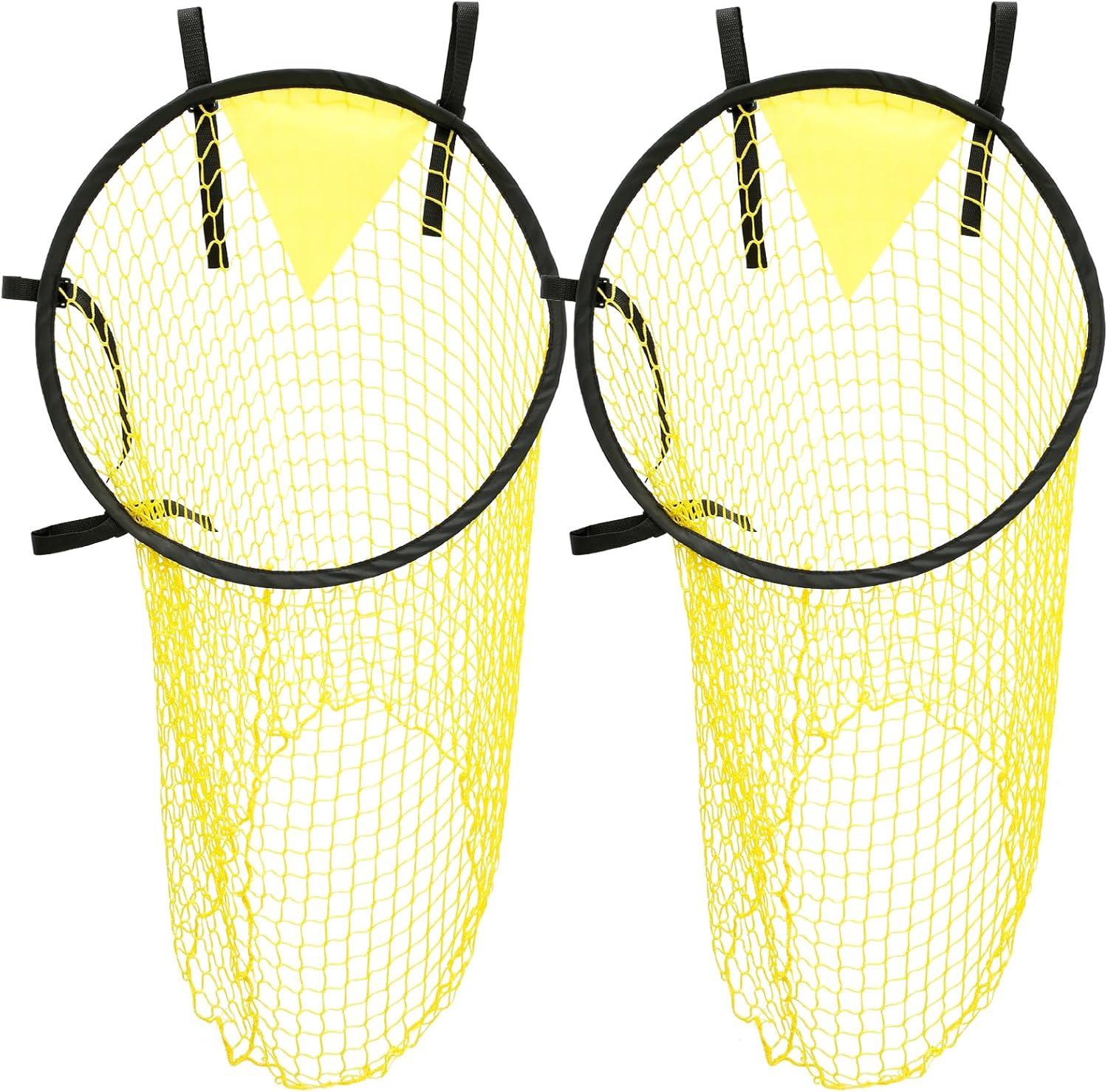 Top Bins Soccer Target Goal, Foldable Football Target Net, Easy to Attach and Detach to the Goal,Portable Football Training Net, Outdoor Football Throwing Target for Football Training Practice