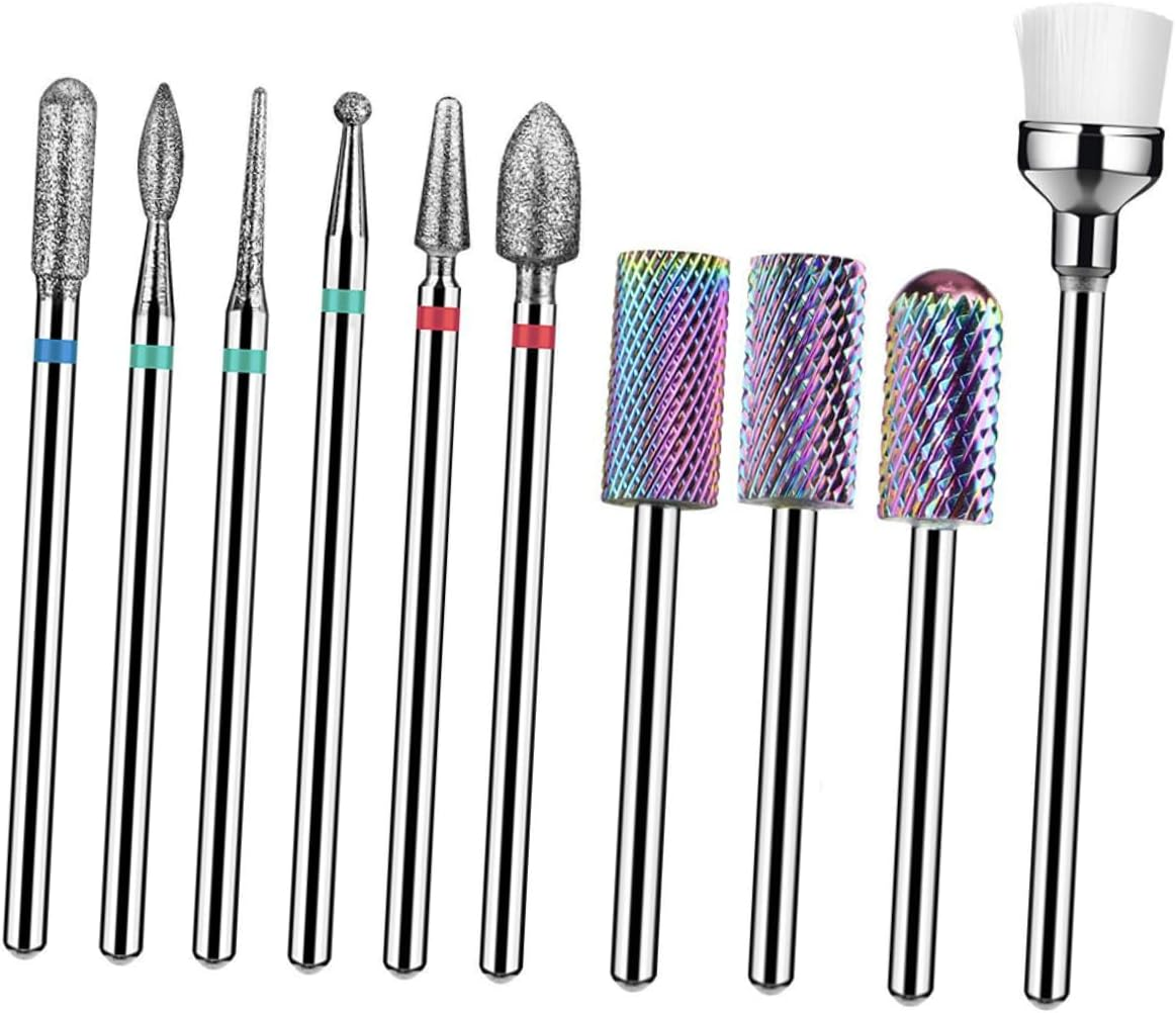 AUTSUPPL 10Pcs Manicure Grinding Heads Nail Polishing Tools High Wear Resistant Nail Beauty Accessories Beginner Friendly image number 6