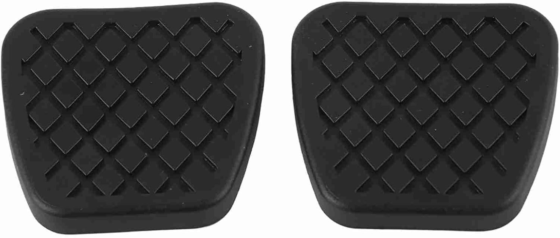 Fafeims Automotive Manual Transmission Brake and Clutch Pedal Rubber Covers for Manual Cars, Compatible with Most Vehicles, Set of 2 image number 1