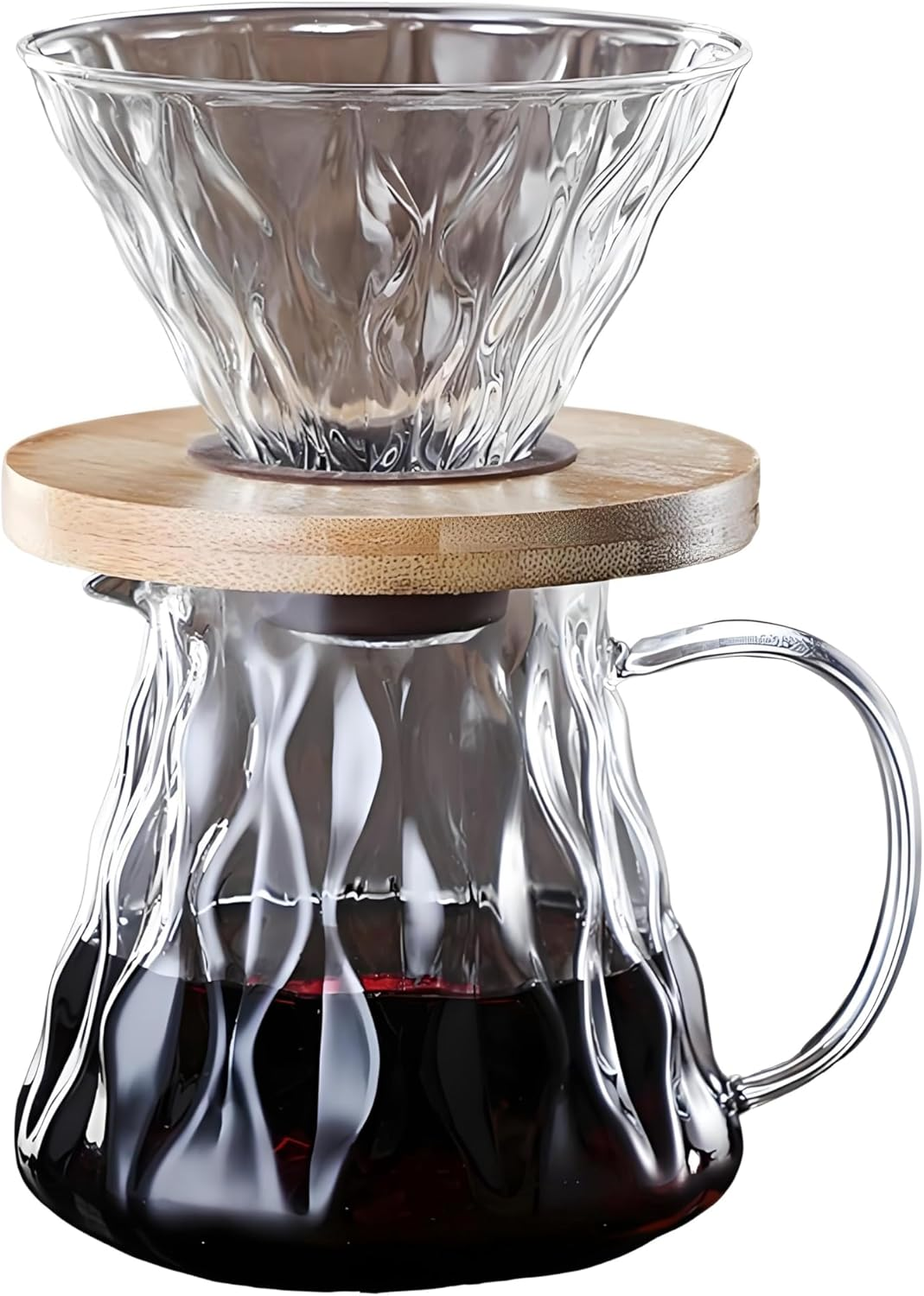 Pour over Coffee Maker 20Oz/600Ml Drip Coffee Machine for Home Cafe Office