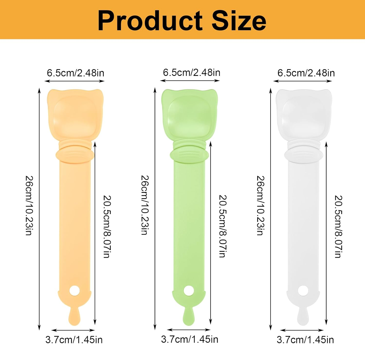 Cat Food Spoon, Cat Strips, Squeeze Spoon, Pack of 3, Cat Treat Spoon, Cat Strips, Strip, Happy Spoon, Pet Feeder, Cat Spoon, Cat Snack Spoon for Pets image number 6