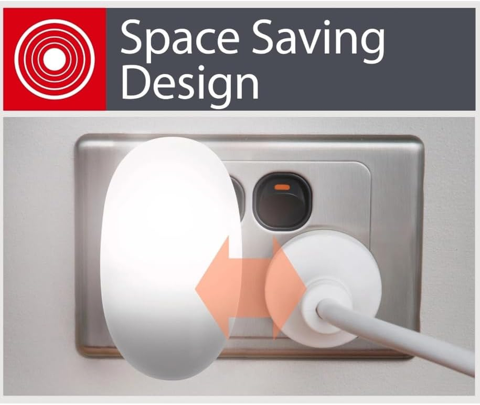 Arlec Mini Plug in Nightlight Bedroom Stairs Hallway Led Night Light 3 Pack image number 2