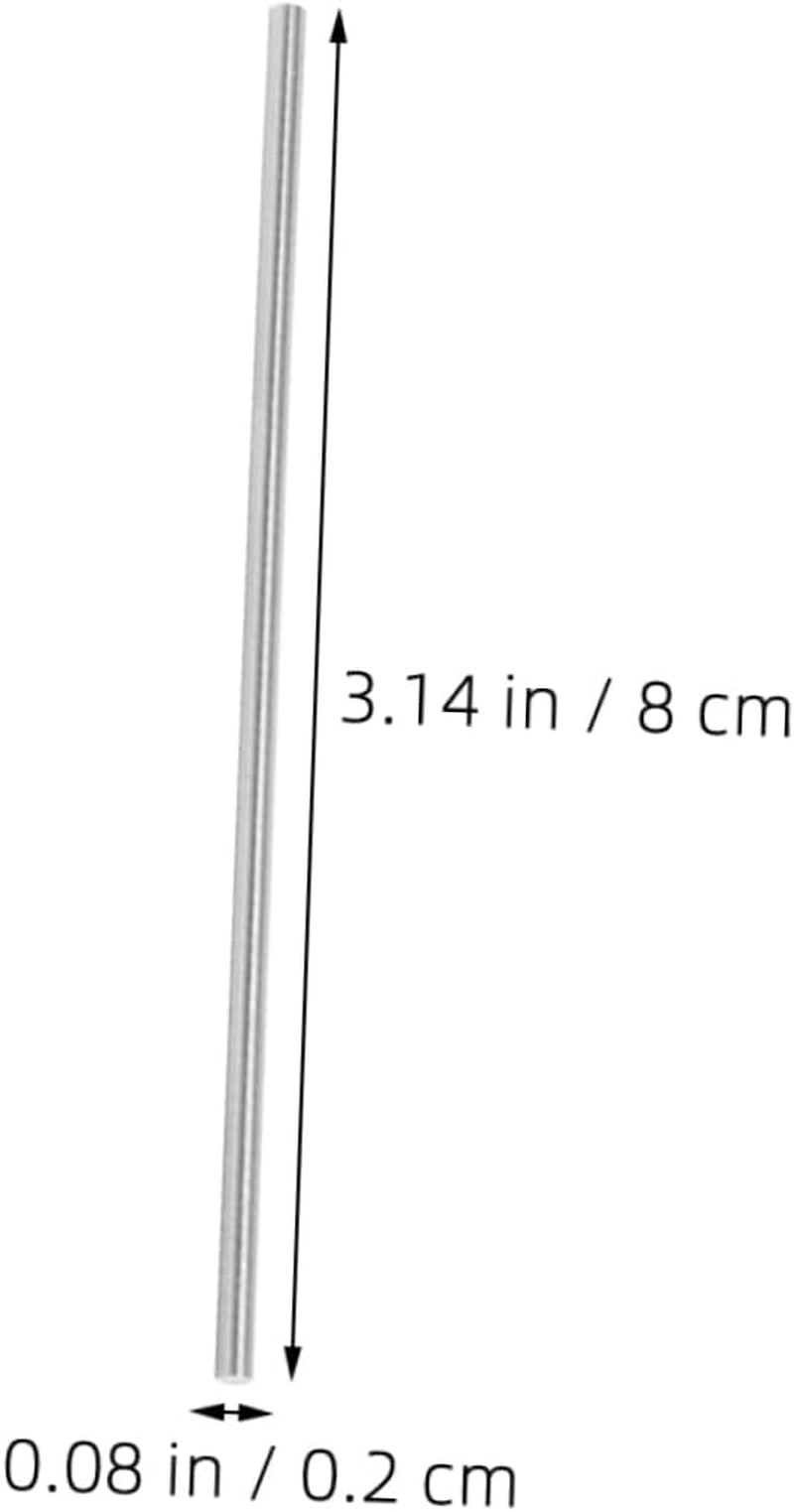 STOBOK 20Pcs Stainless Steel Pins Crochet Blocking Board Blocking Pins for Crocheting Knitting Supplies Accessories image number 5