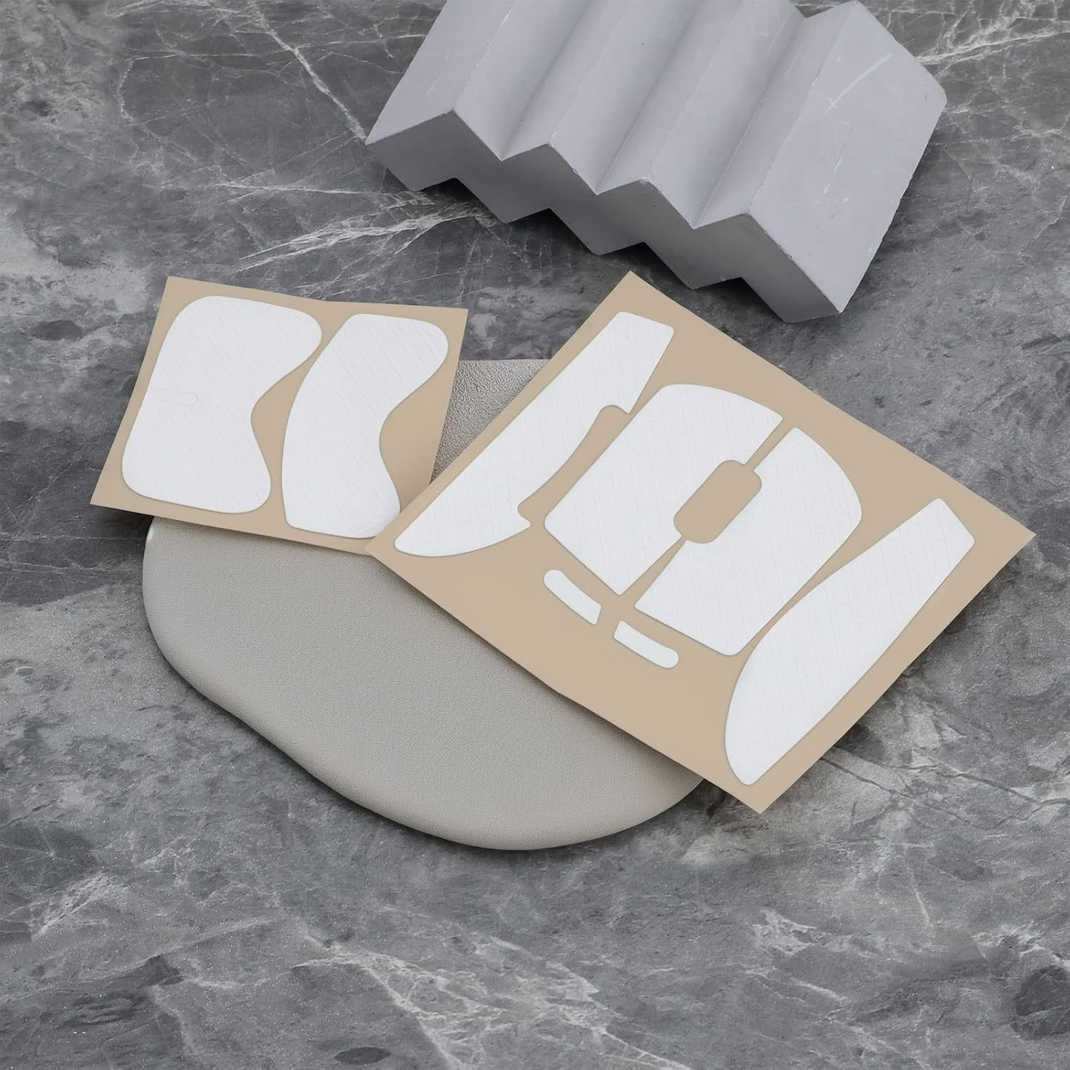 1Set Mouse Anti-Slip Grip Sticker Compatible with Logitech G Pro X Superlight for Gaming(White) image number 5