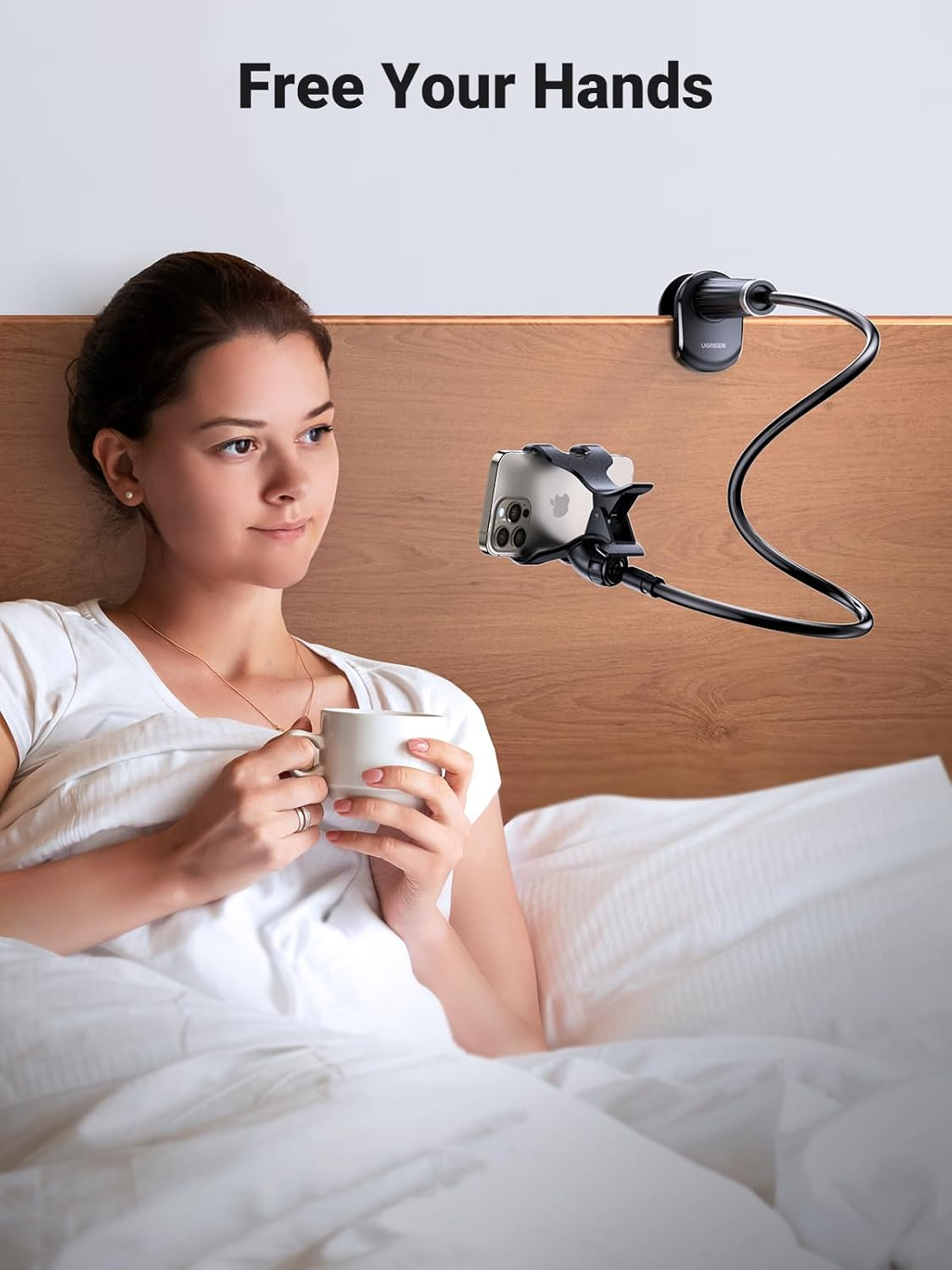 UGREEN 80906 Universal Phone Holder with Long Arm image number 1