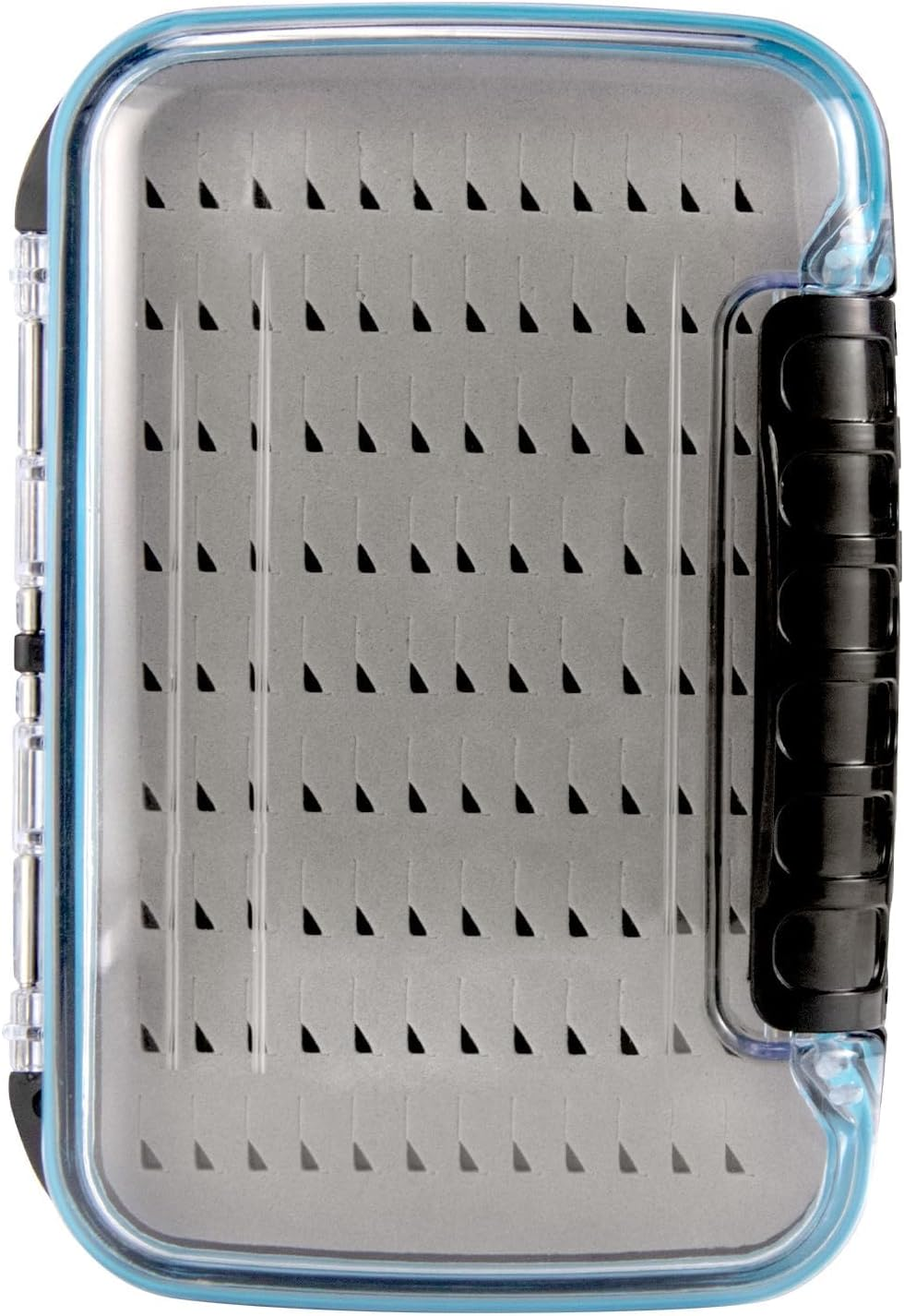 Fly Fishing Box, Two-Sided Waterproof Jig Boxes, Lightweight Fly Box with Transparent Lid, Easy Grip Fly Fishing Lures Box (Medium) image number 4