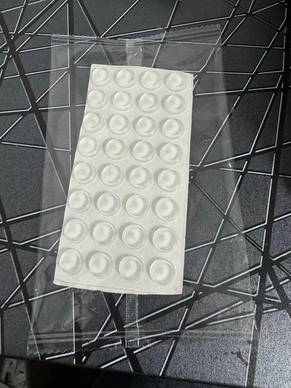 Bubble Stickers for Keyboard Long Nails Raised Silicone Keyboard Cover Non-Slip Adhesive Clear Rubber Protector Pad for Laptop/Computer Glass Table Furniture Cabinet Door Bumper Felt Dots Slip Stopper image number 3