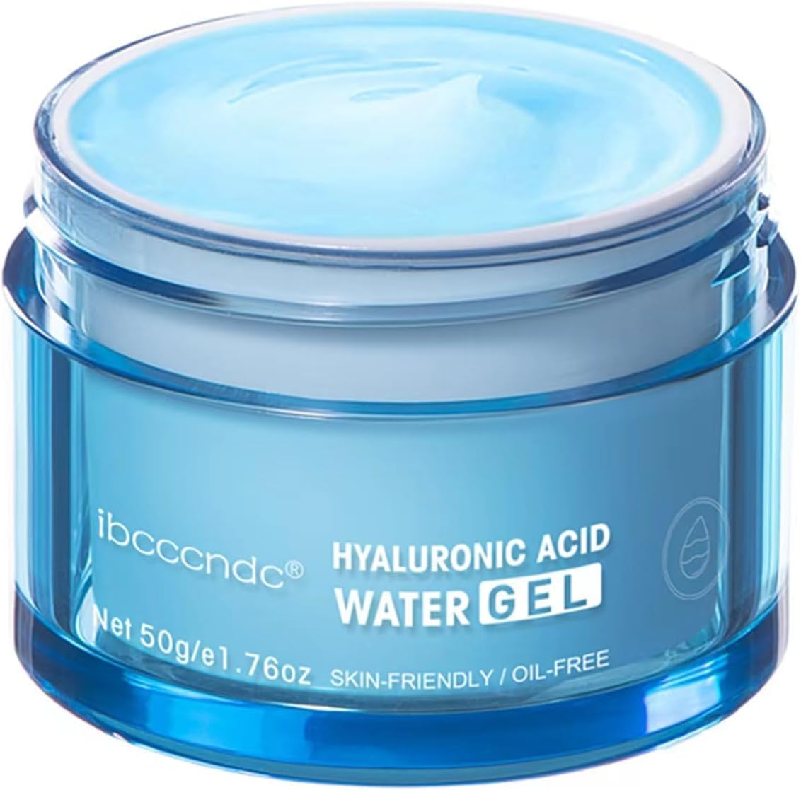 Hyaluronic Acid Face Moisturizer, Oil-Free, Long-Lasting Hydration Cream for Dry Skin, Long Lasting Hydro Boost Moisturizer-1.76 Fl. Oz (Cream) (White, 1.76 OZ)