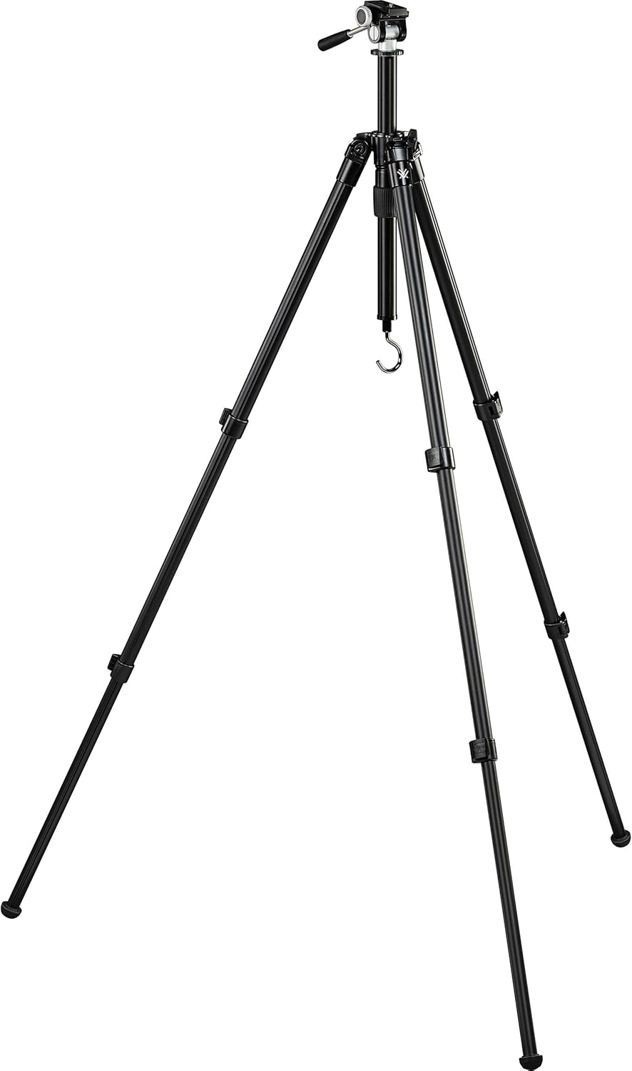Vortex Optics High Country II Tripod Kit - Aluminum Tripod, 2-Way Pan Head, 22 Lb Max Load, Rubber Feet - Unlimited, Unconditional Warranty image number 1