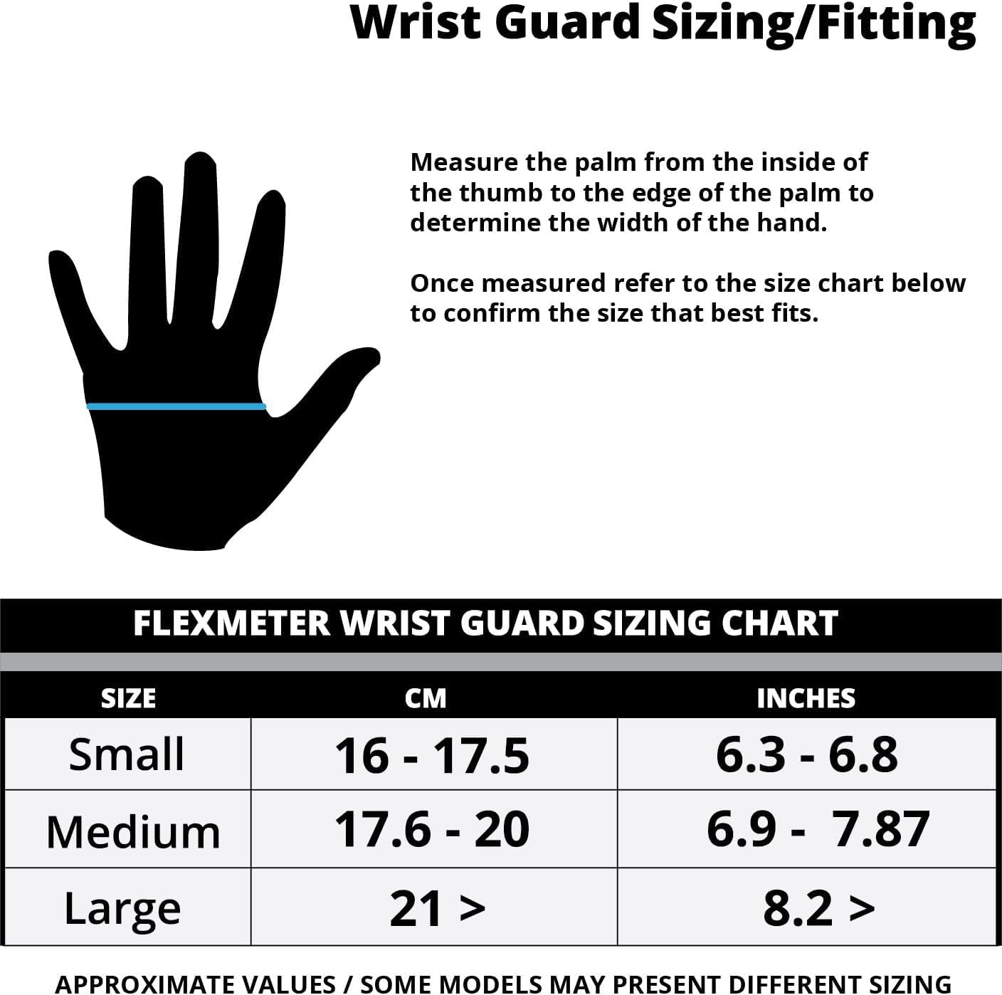 Flexmeter Double Sided Wrist Guards D3O image number 3