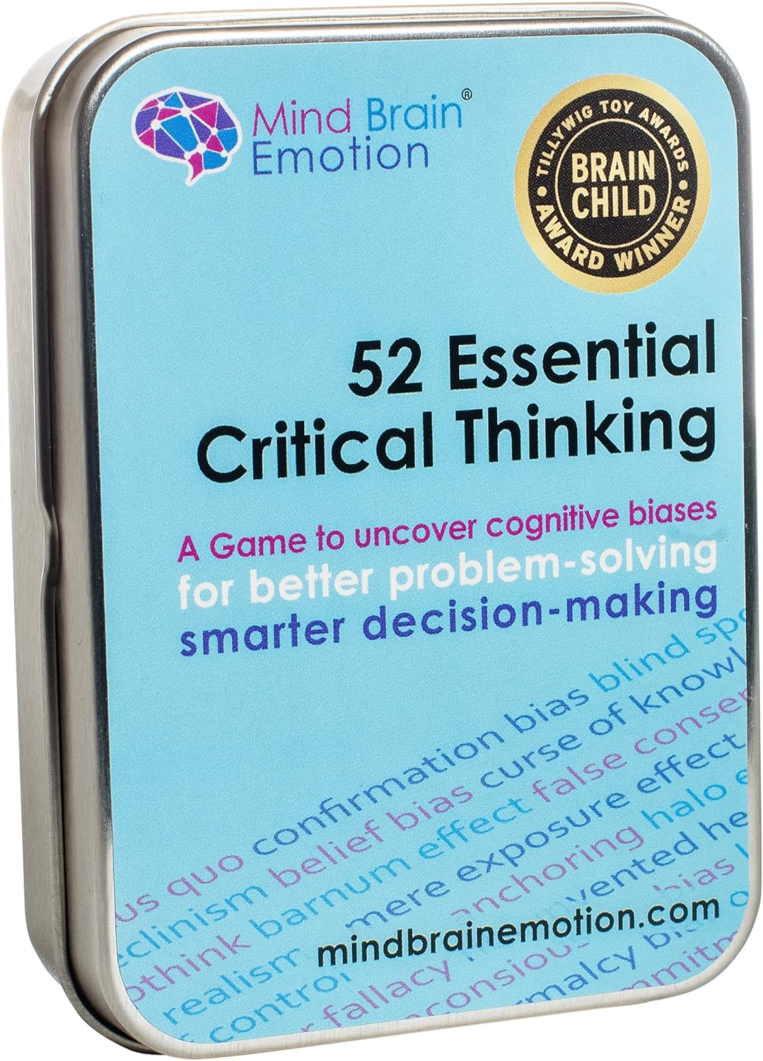 52 Essential Critical Thinking: Flash Cards for Problem Solving & Decision Making, Smart Games to Detect Cognitive Biases in Speech, Debate, Writing, Media, for Teens & Adults - by Harvard Educator image number 2