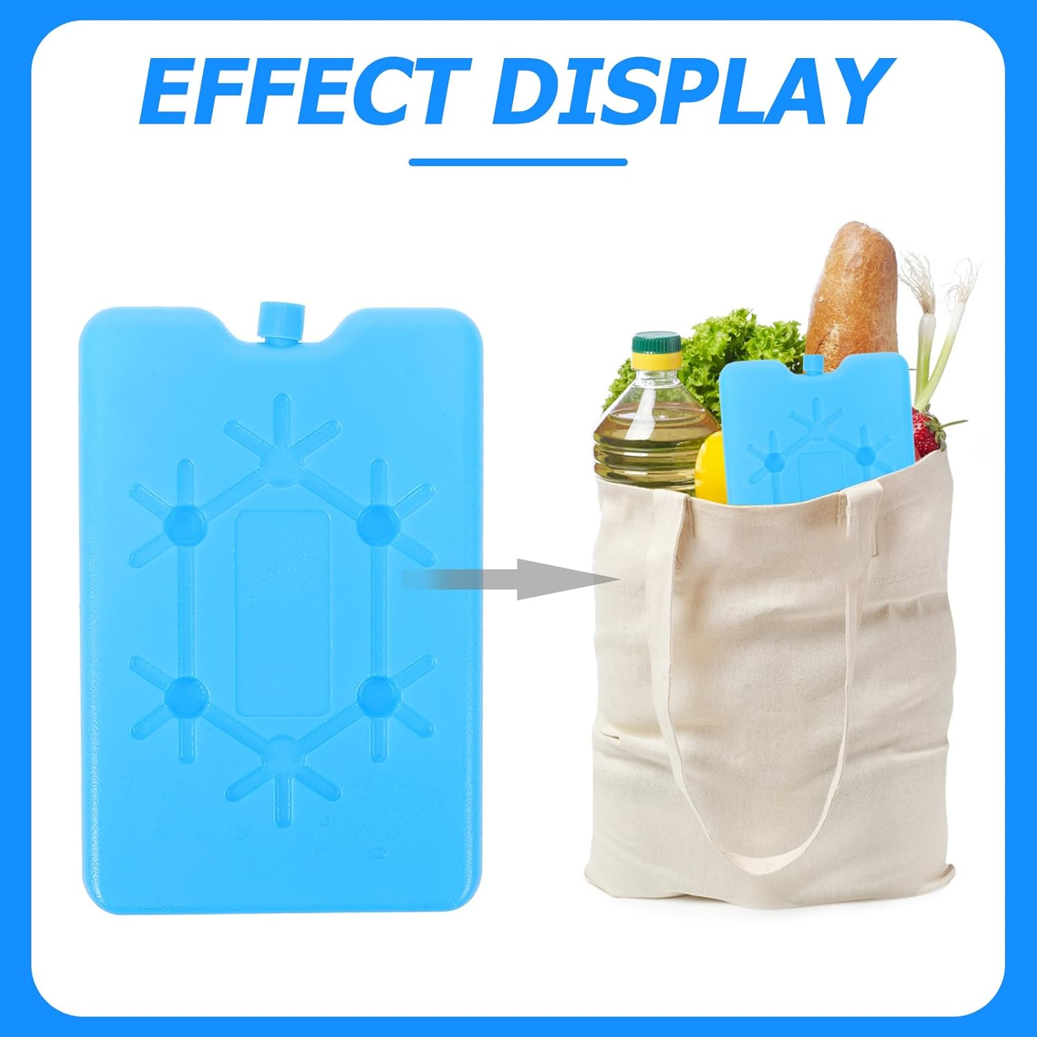 Alipis 4Pcs Packs Fresh Ice Box Lunch Box Ice Pack Ice Packs Reusable Ice Pack Freezer Blocks Cooler Ice Bag Ice Pop Bags Ice Blocks Breastmilk Freezer Bag Lunch Boxes Plastic image number 3