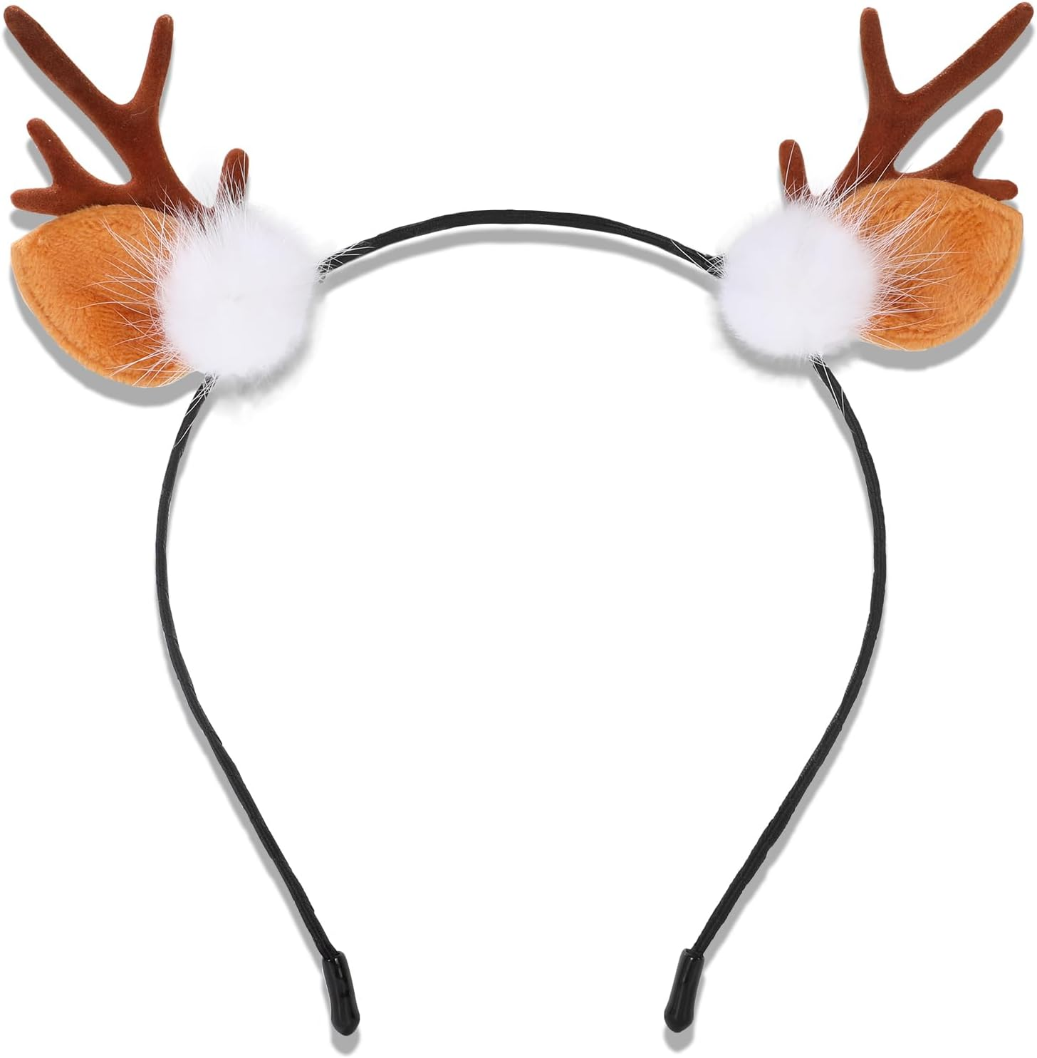 YCHRLSO Reindeer Antlers Deer Ears Headband - Cute Antler Headband Reindeer Hairband Bambi Ears Christmas Hair Accessories Costume for Women/Aquamarine