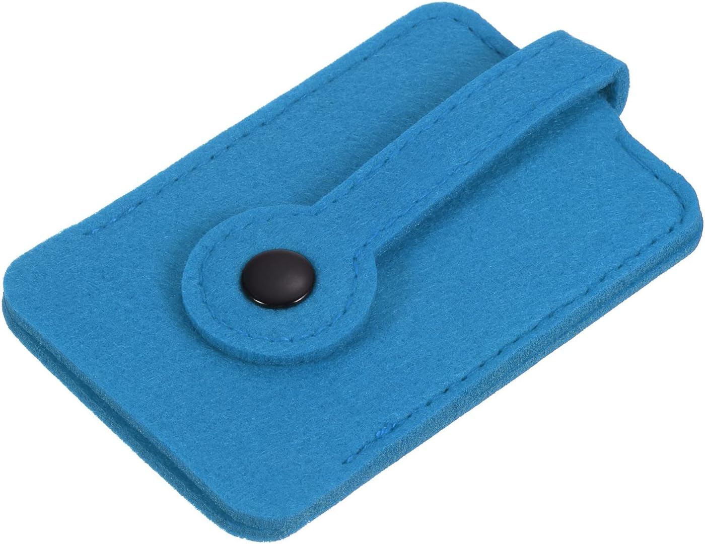 Uxcell Pull-Out Key Case, Felt Car Key Organize Pouch with Drawstring for Home Office Car Key, Sky Blue image number 4