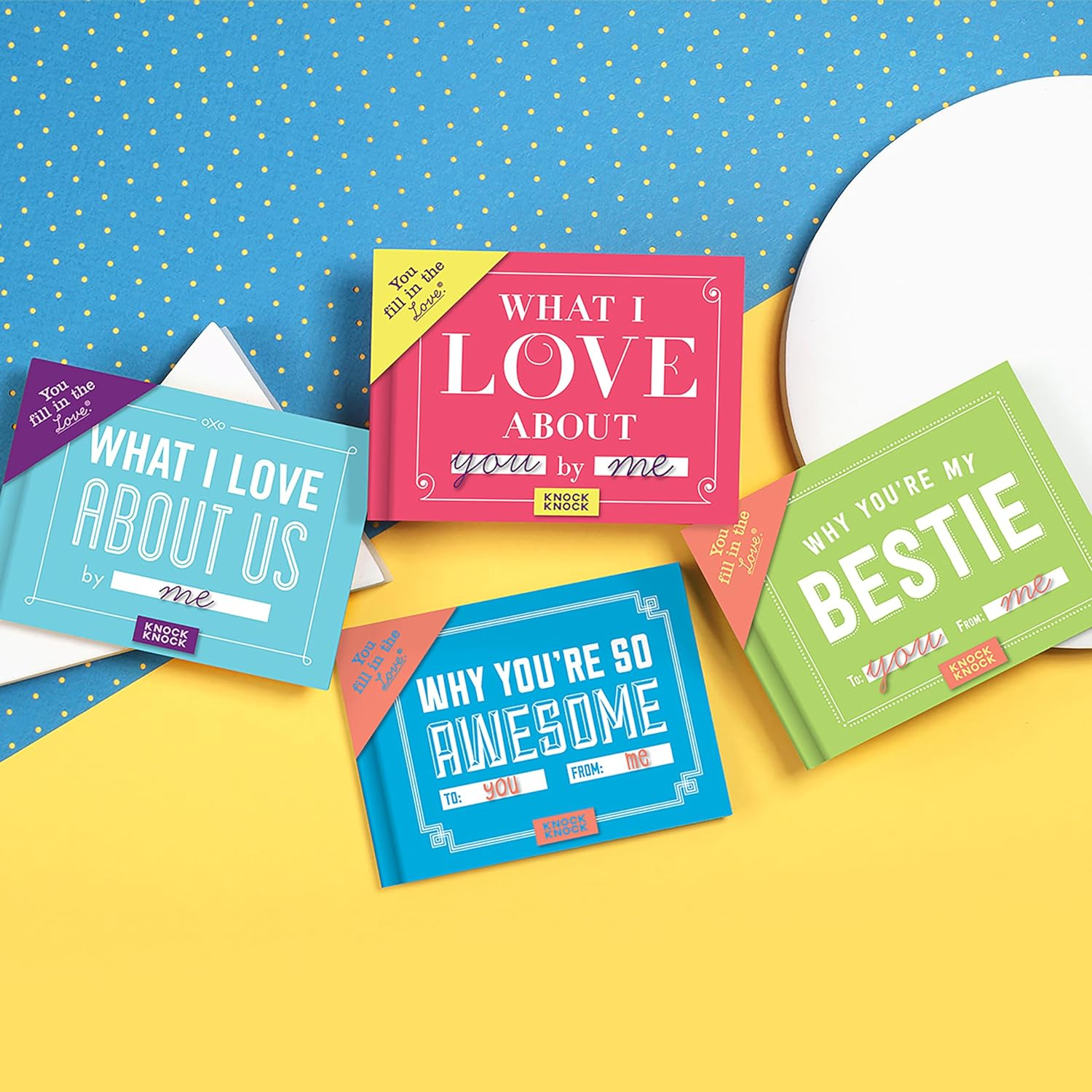 KNOCK KNOCK Fill in the Blanks Journal - What I Love about Us image number 5