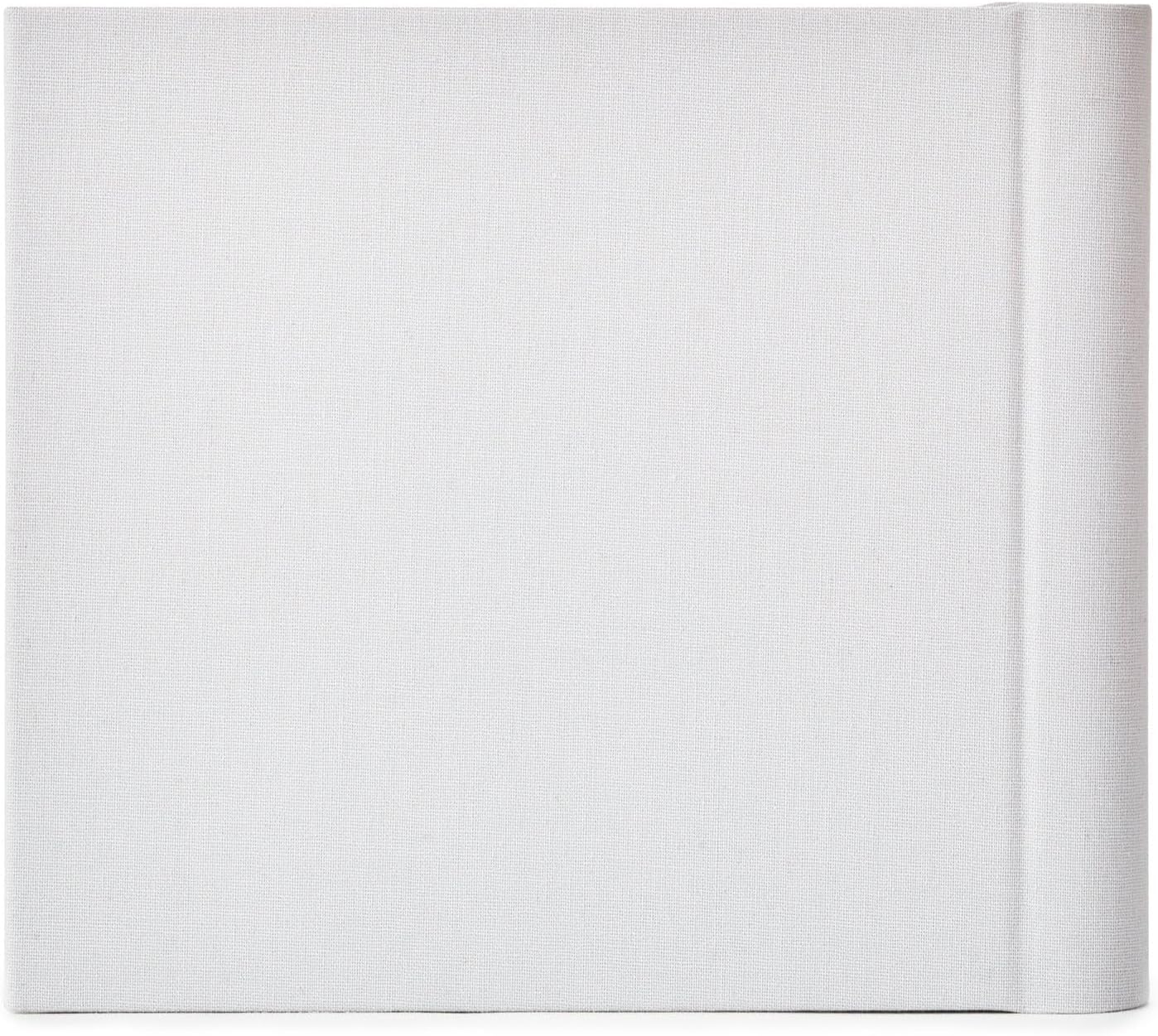 Hallmark &lsquo;Sweet Baby'S First Year&rsquo; Baby Book Album - Rocking Horse Themed Baby Photo Book/Baby Photo Album - Soft Gray Fabric Cover with a Gold Foil Design image number 1