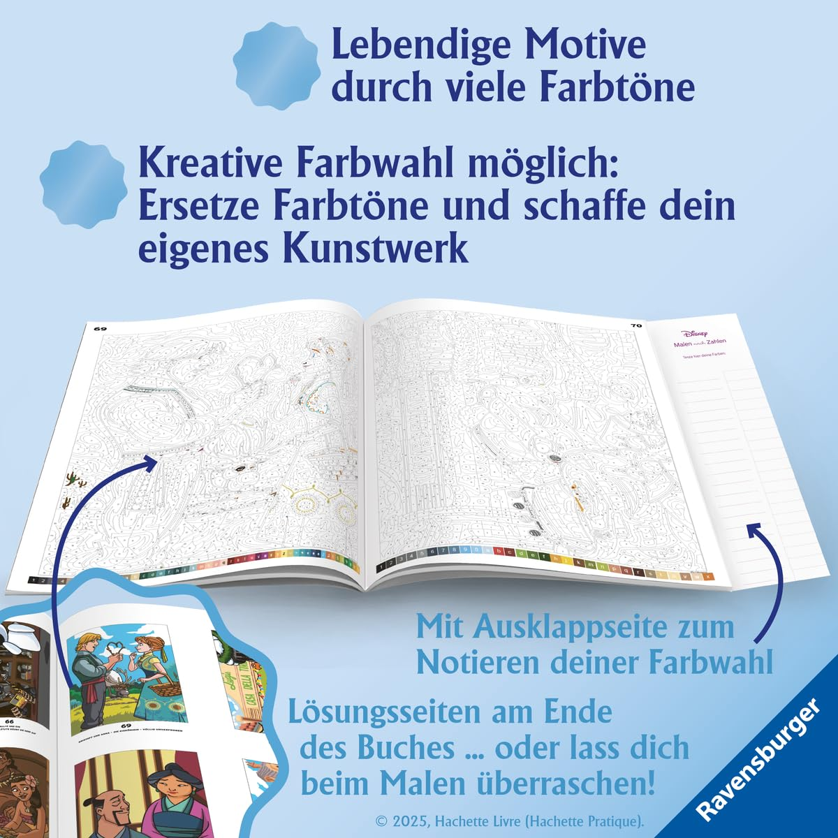 Disney - Malen Nach Zahlen: Love Stories image number 5