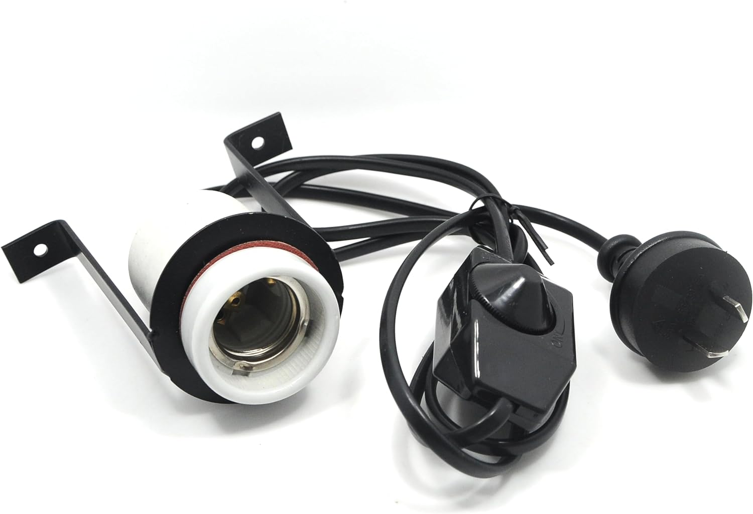 Reptile Ceramic Heat Lamp Holder Pet Heater Bracket with Adjustable Switch for Heat Lamp Bulb(Maximum Load: 100 Watt) image number 4