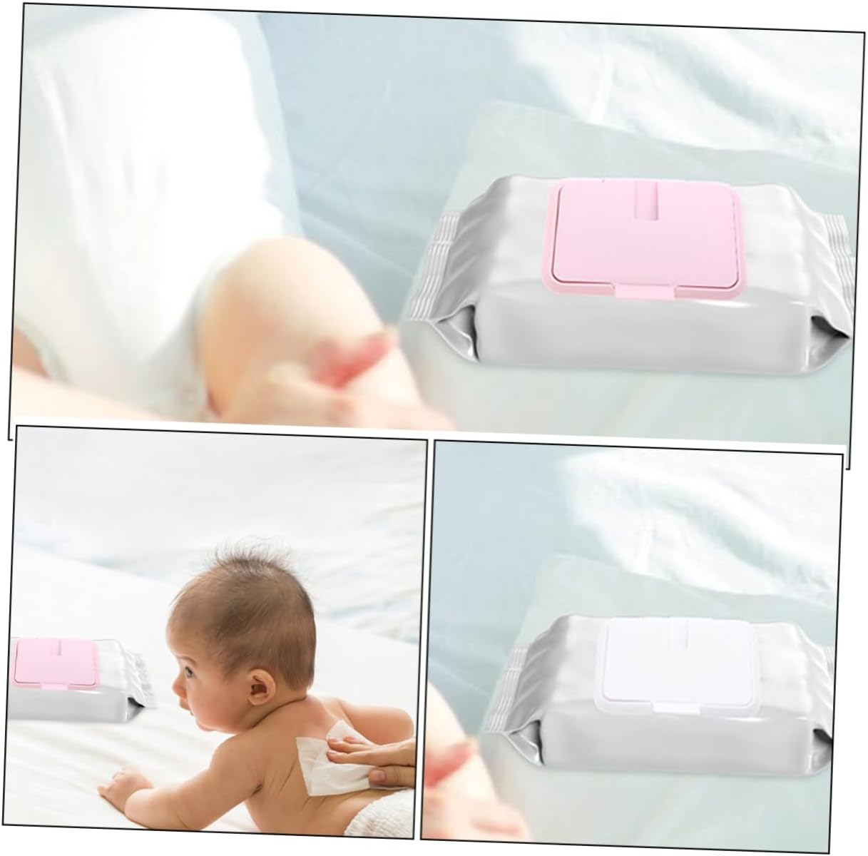 Cabilock 2Pcs Portable Wet Tissue Heater for Car Outdoor Use Diaper Wipes Warmer image number 4