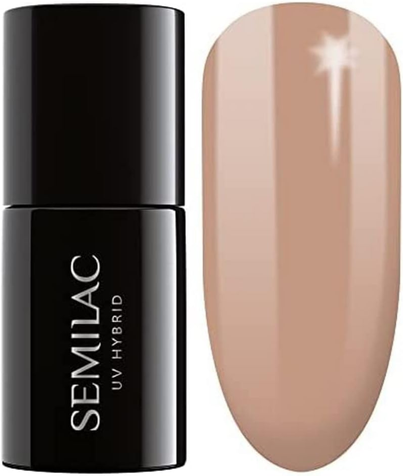 Semilac UV Nail Polish Hybrid 373 Burgundy 7 Ml Collection Endless Summer