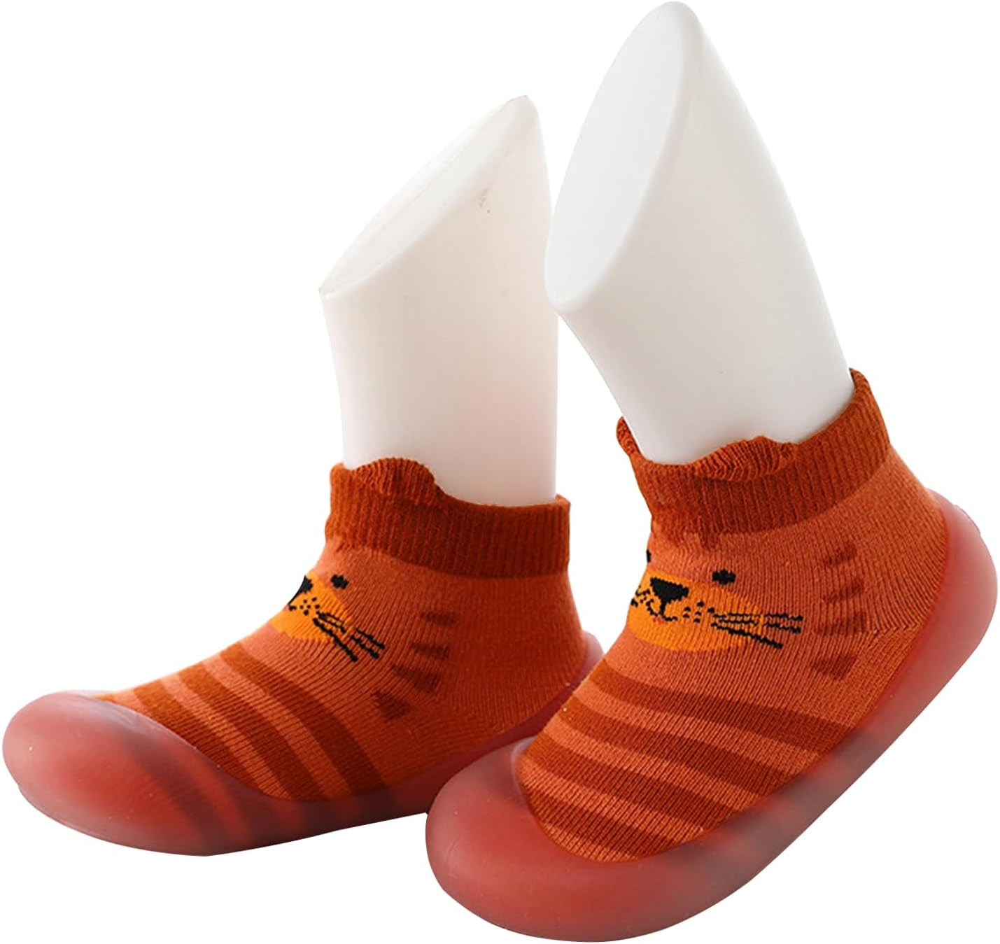 Toddler Shoes Baby First-Walking Trainers - Upgraded Breathable Anti-Slip Toddler Shoes Socks/ Soft Kid Cute Non-Skid Sock Shoes Indoor Slipper Mesh Lightweight Sole Children Baby Girl Boys Floor Socks 1 Pair