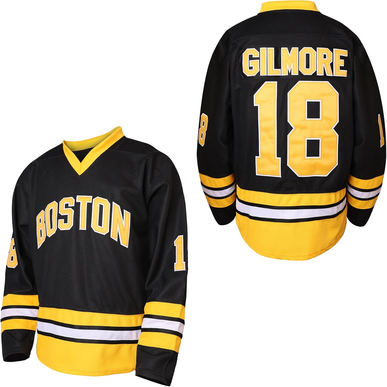 Happy Gilmore Jersey 18 Adam Sanders 1996 Hockey Jersey Stitched Mesh Polyester Men'S Ice Hockey Shirt S-3XL