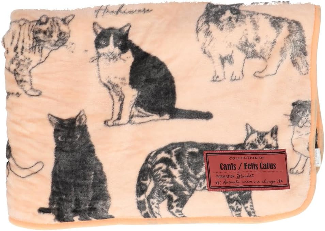 Key Stone Mono Cat S Blanket