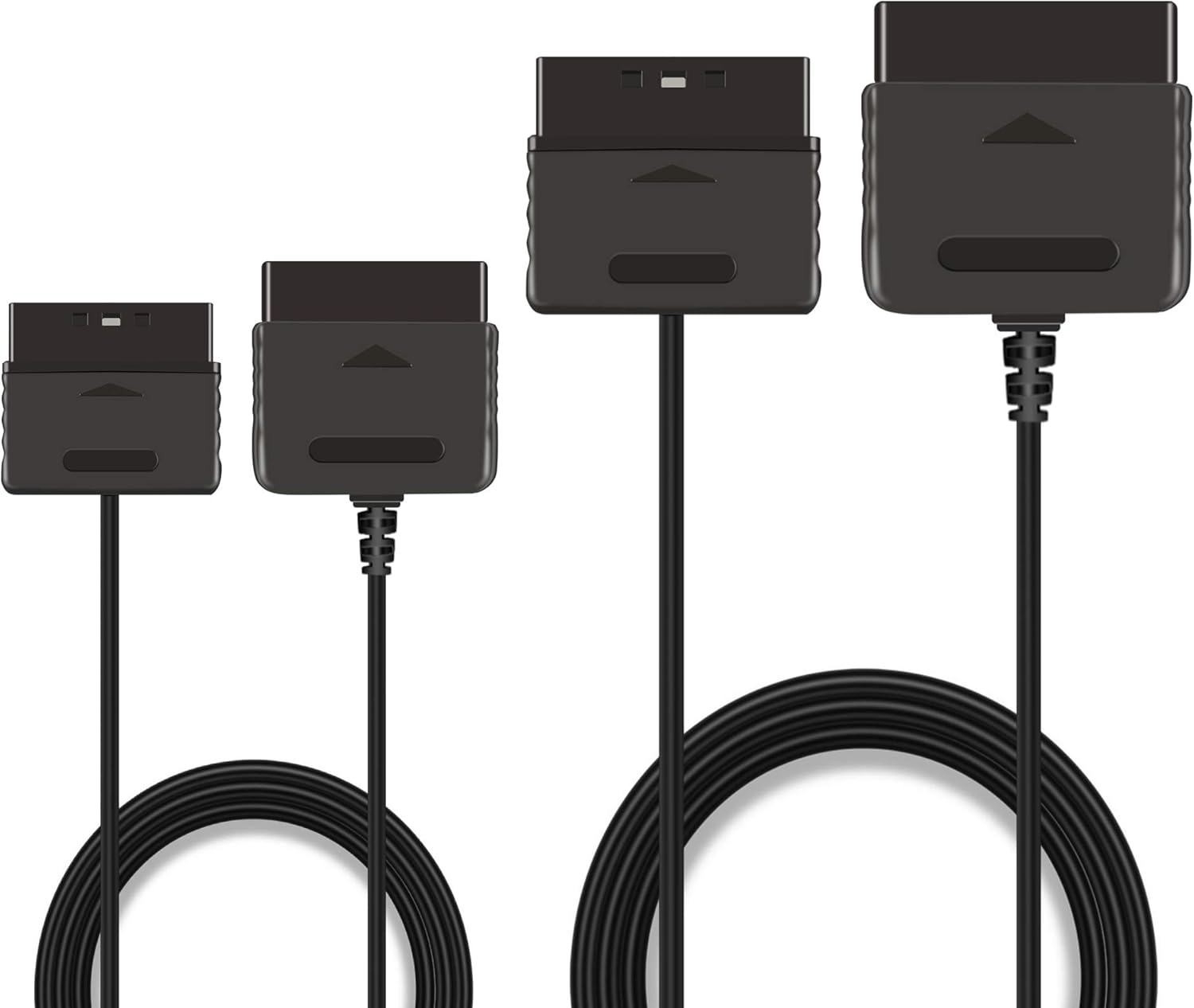 2Pack 6Ft Controller Extension Cable for PS2, 1.8M Controller Extension for Sony Playstation 2 PS2 Game Console