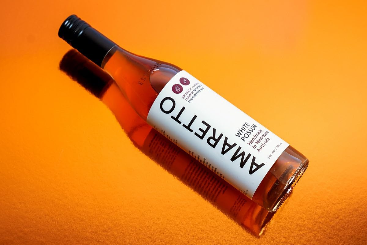 White Possum Australian Amaretto, Almond Liqueur with Rich Marzipan Notes, Made Using All Natural Ingredients &ndash; Small-Batch & Handcrafted &ndash; 500Ml image number 2
