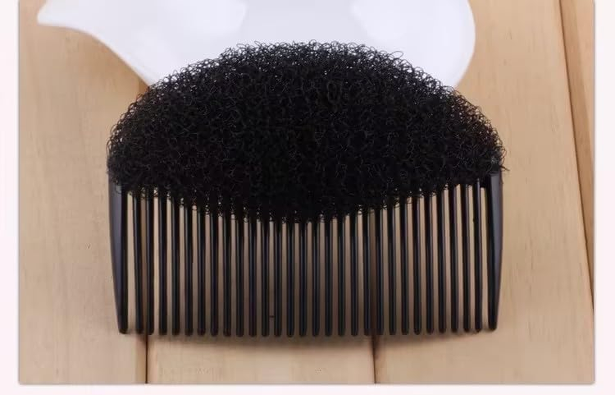 2 Pcs Black Hair Volumizer Clip Bump It up Volume Hair Base Styling Clip Braid Insert Tool for Women'S Beehive Hairstyle and Crown Shapers Hair Accessories image number 3