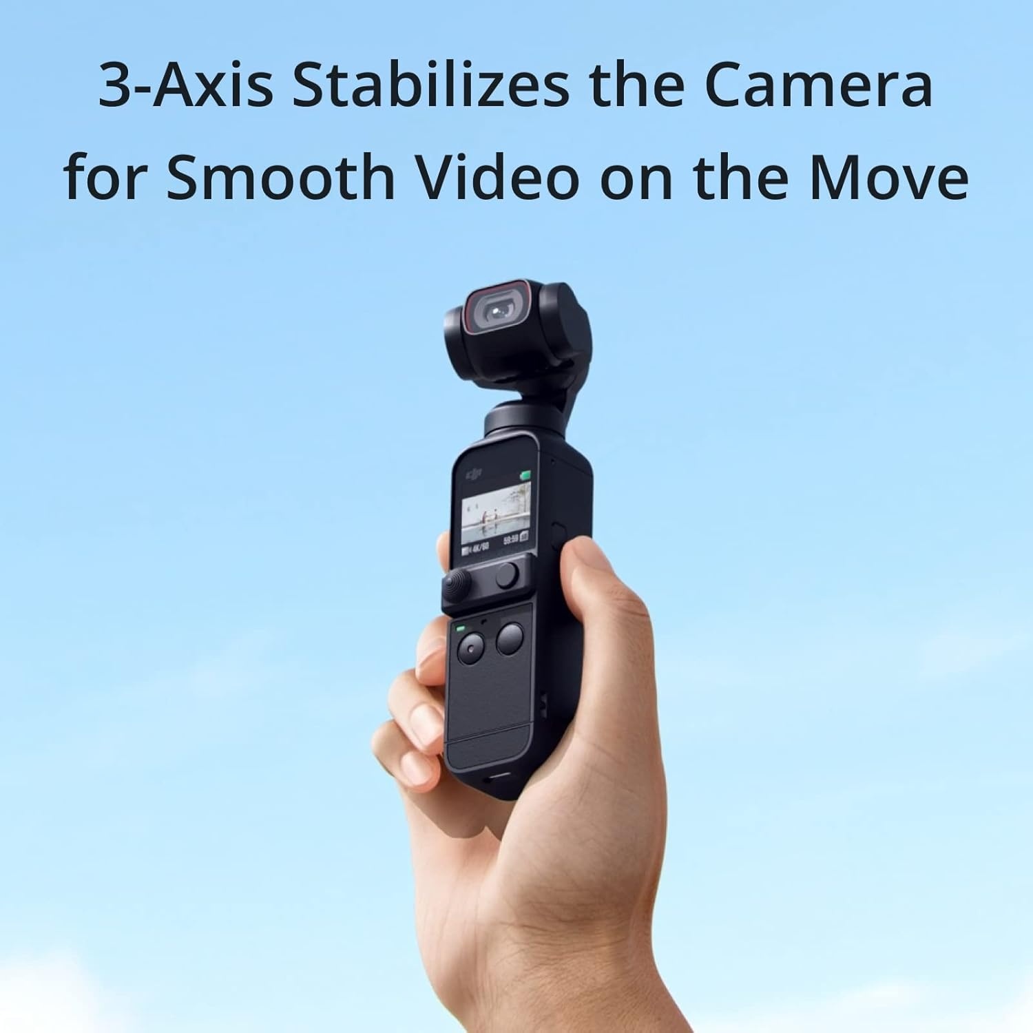 DJI [International Version] Pocket 2 Creator Combo - 3 Axis Gimbal Stabiliser with 4K Camera, 1/1.7&rdquo; CMOS, 64MP Photo, Pocket-Sized, Activetrack 3.0, Glamour Effects image number 6