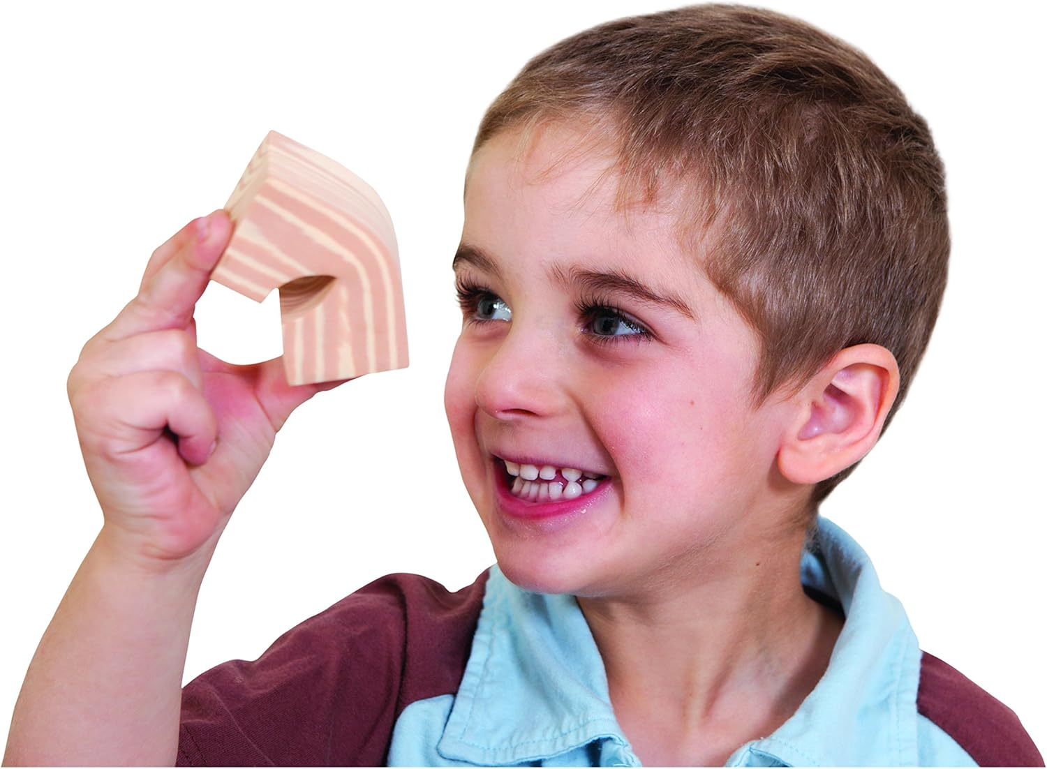 Edushape Edu Blocks &ndash; Ed 716071 Faux Wood 80Pcs Building Game image number 4