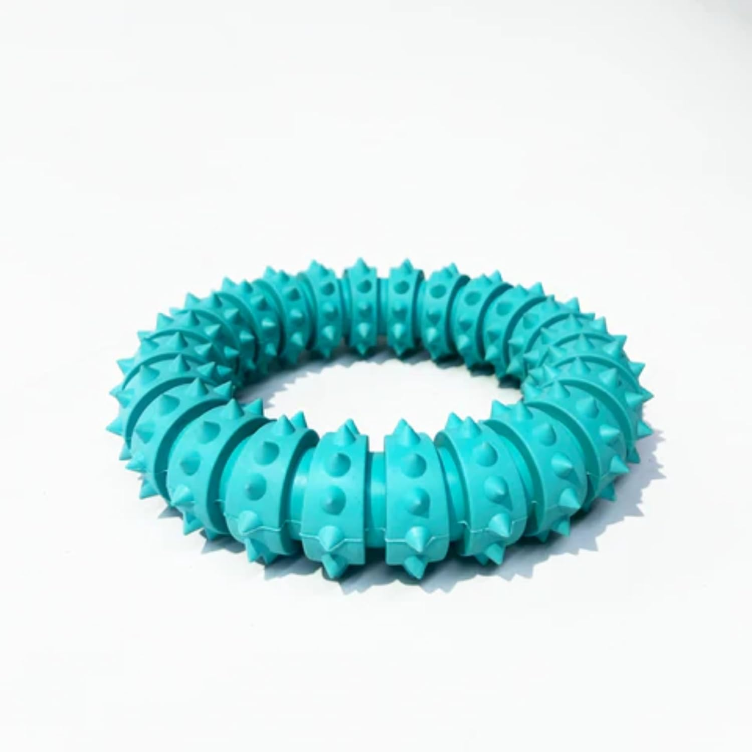 [Edog] K9 Ultimate Rubber Dental Dog Toy - Durable, Non-Toxic Chew Toy for Oral Health (Rubber Dental Dog Ring Toy - Large (15CM))