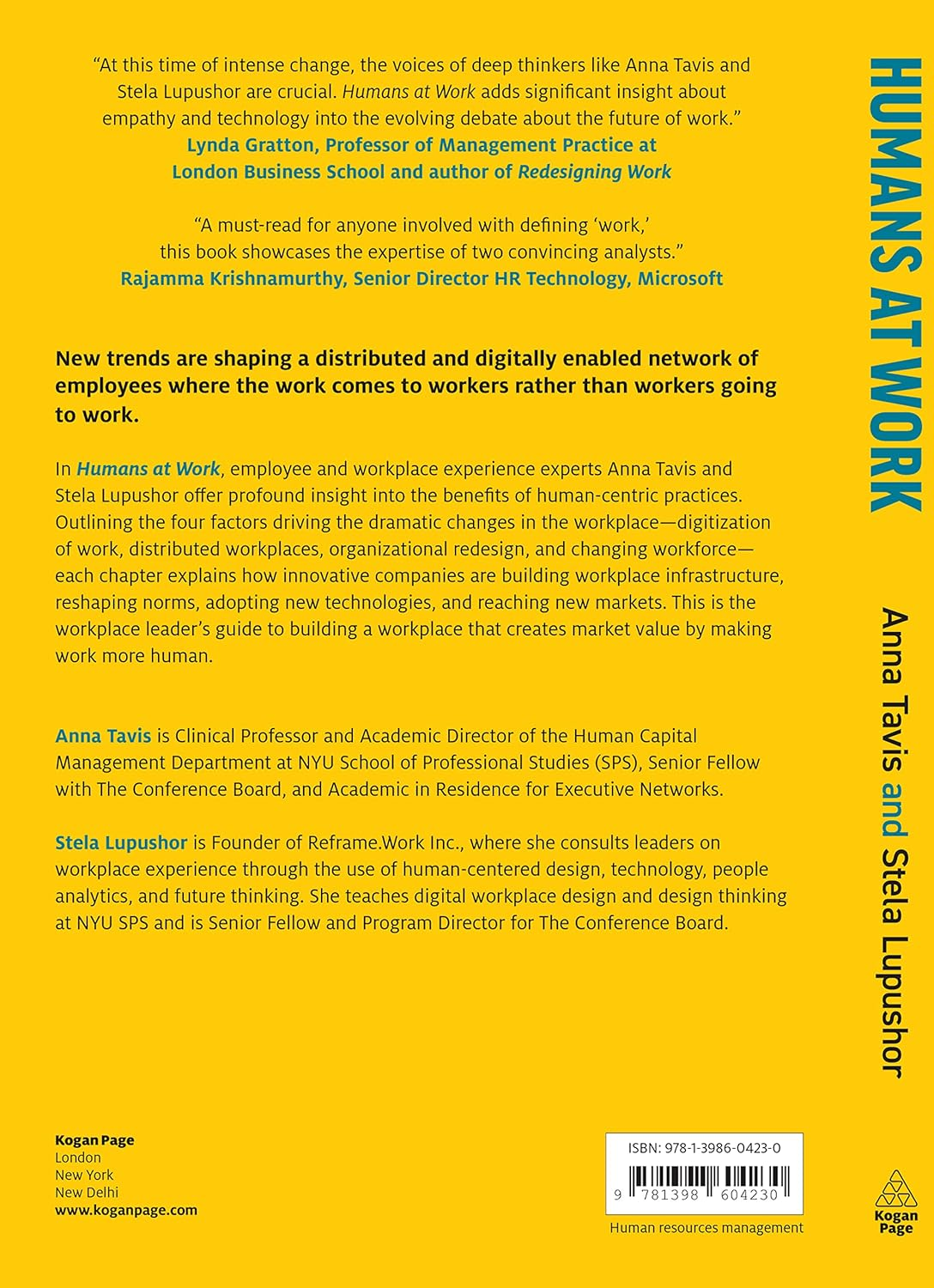 Humans at Work: the Art and Practice of Creating the Hybrid Workplace image number 1