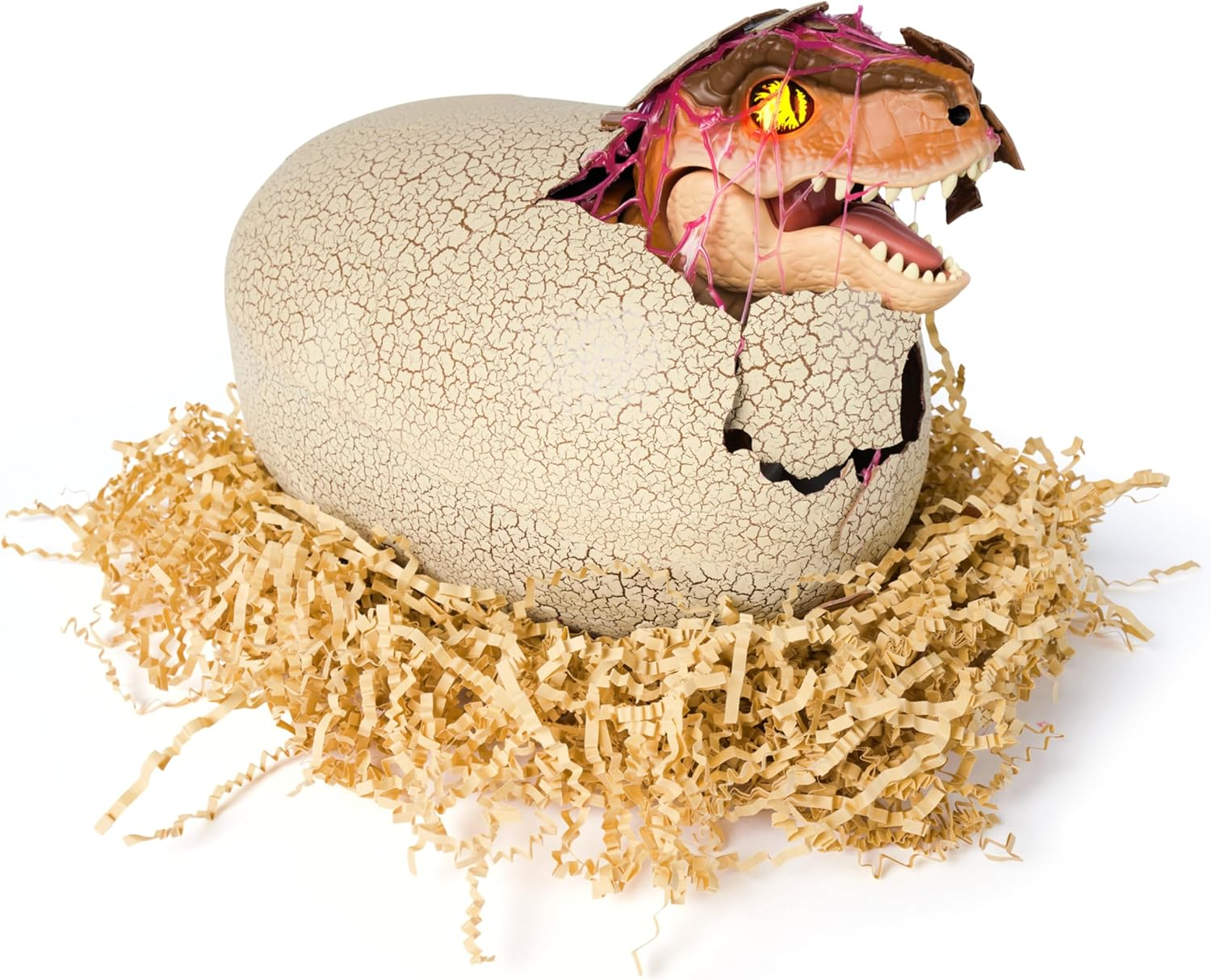 Jurassic World Primal Hatch Interactive Toy Dinosaur & Egg, Hatch & Train Your Own Baby Dino with 100+ Sounds & Reactions, Kids Toys for Boys & Girls Aged 5 & Up image number 2