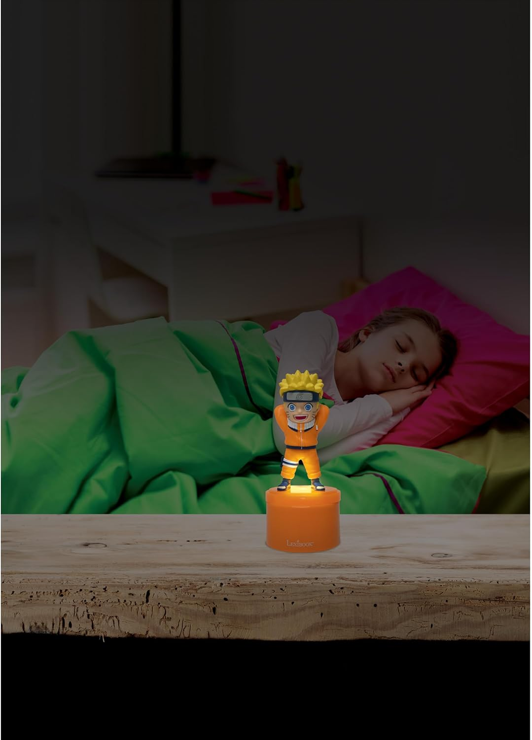Lexibook, Naruto NS02NA Bluetooth Night Light with Speaker image number 5