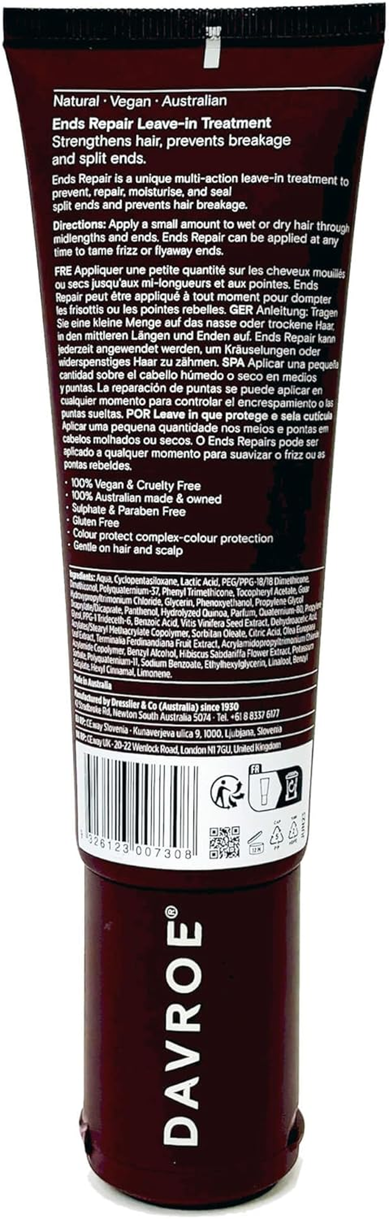 Davroe Ends Repair Leave in Treatment 150 Ml image number 1