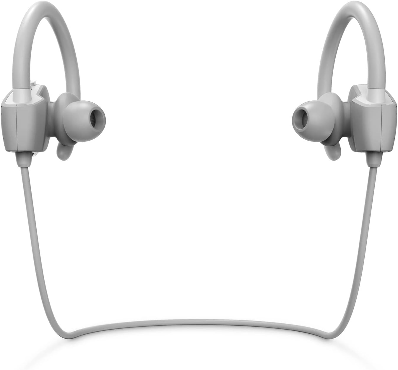 Energy Sistem Earphones Bluetooth Sport 1+ Grey In-Ear Earphones Sports Headphones (Bluetooth 5.1, Voice Control, Secure Fit Mounting System, Sweatproof), Grey image number 1