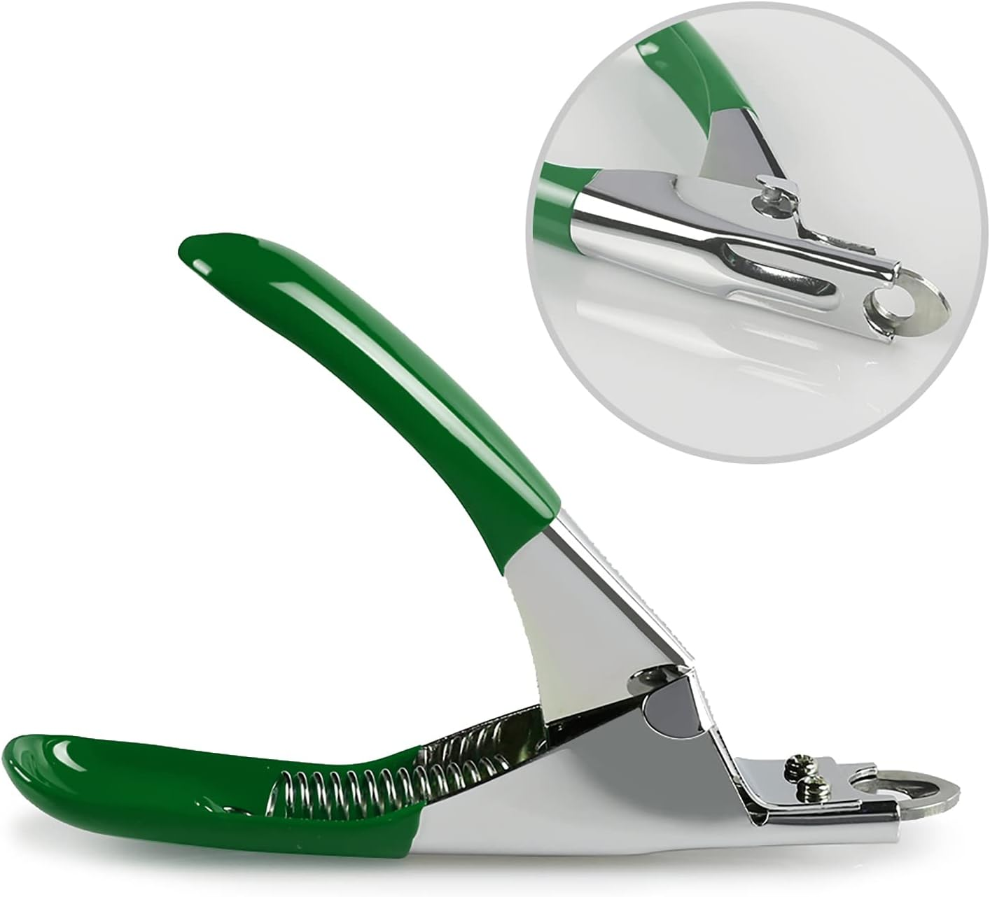 Weinabingo Dog Cat Pets Nail Clippers, Professional Pets Claw Trimmer with Free Nail File, Sharp Stainless Steel Blade, Sturdy Non Slip Handles - for Safe, Professional at Home Grooming - Black image number 2