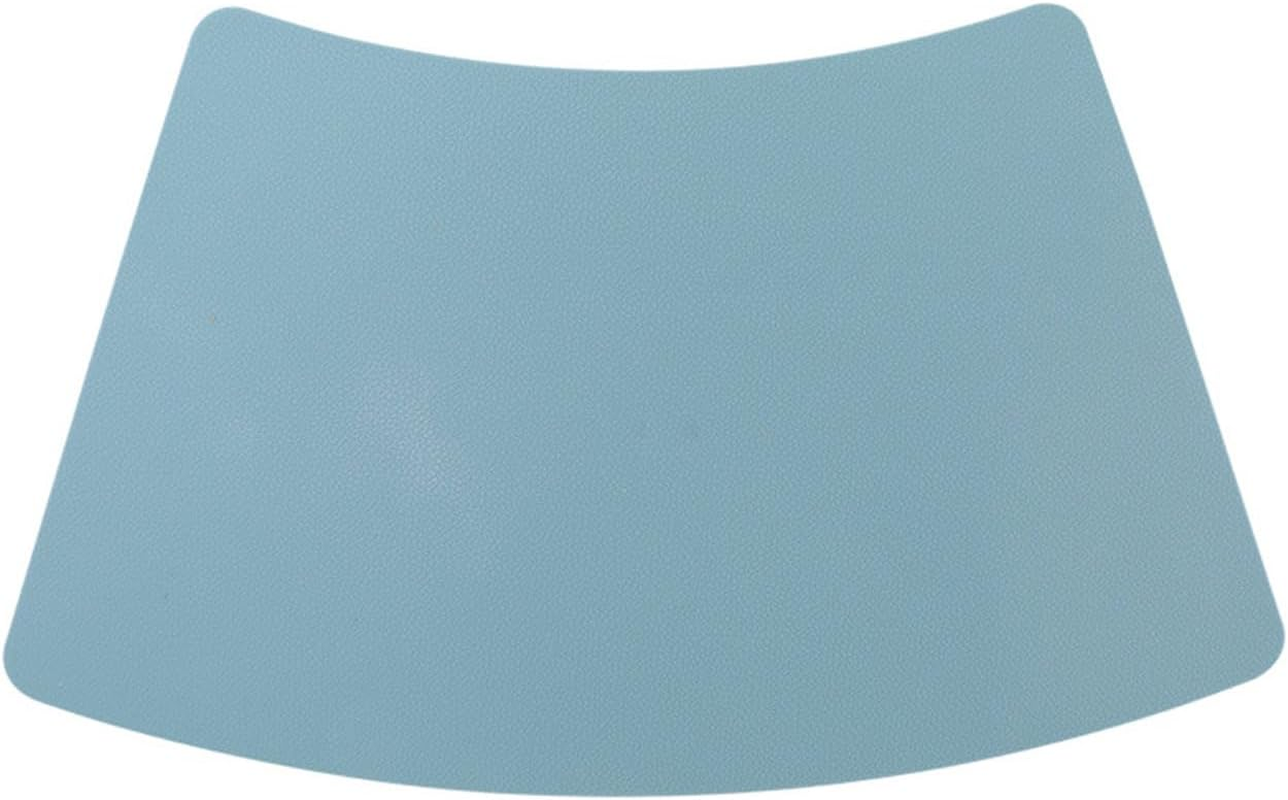 Nayubo Silicone Placemat for Dining Table Non Slip Waterproof Heat Resistant Table Mat Indoor Outdoor Portable Sector Placemat for Kitchen Counter Patio Party (Blue) image number 4